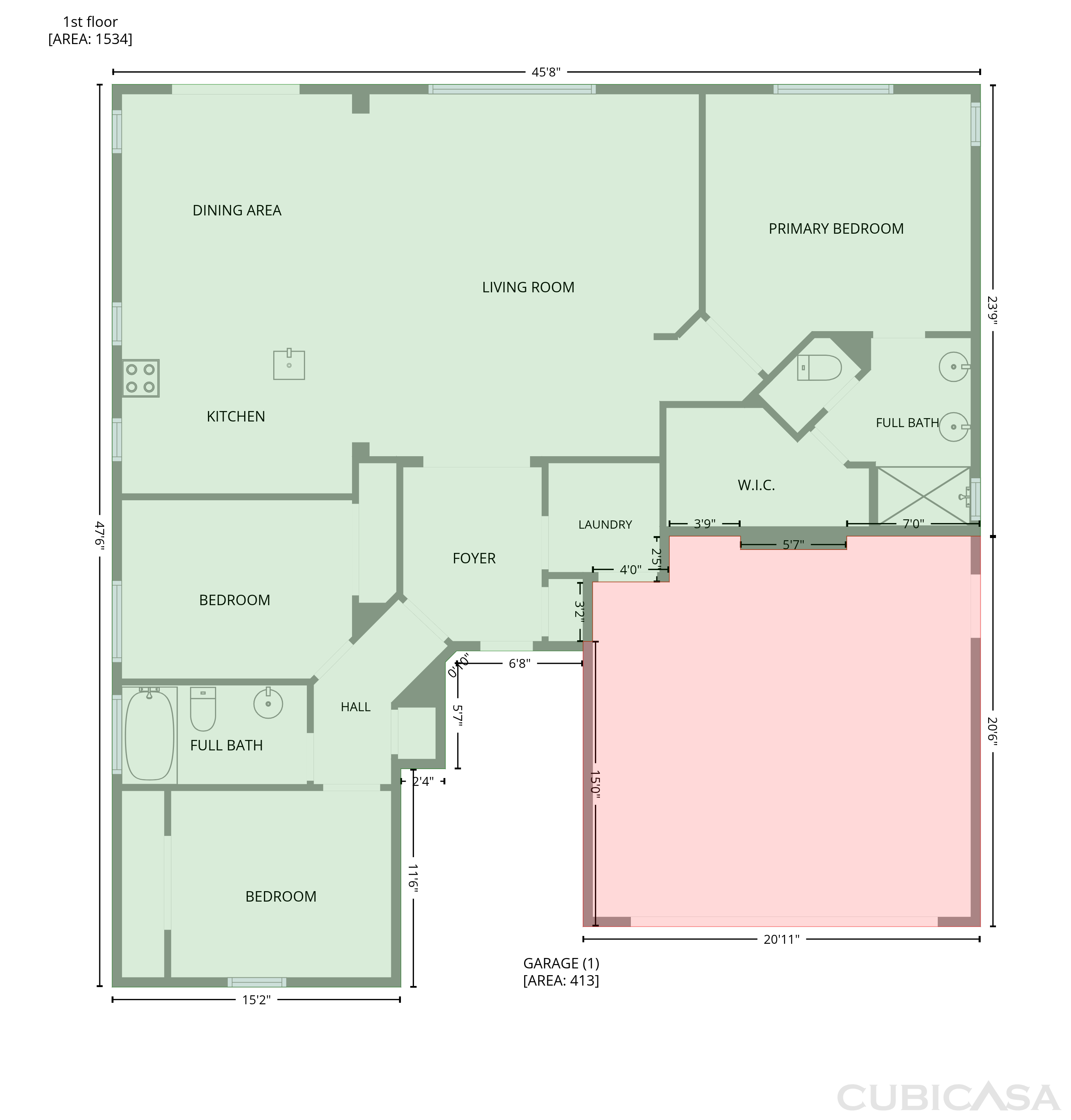 Main Floor of 5536 Wilderness Loop, Marysville, CA