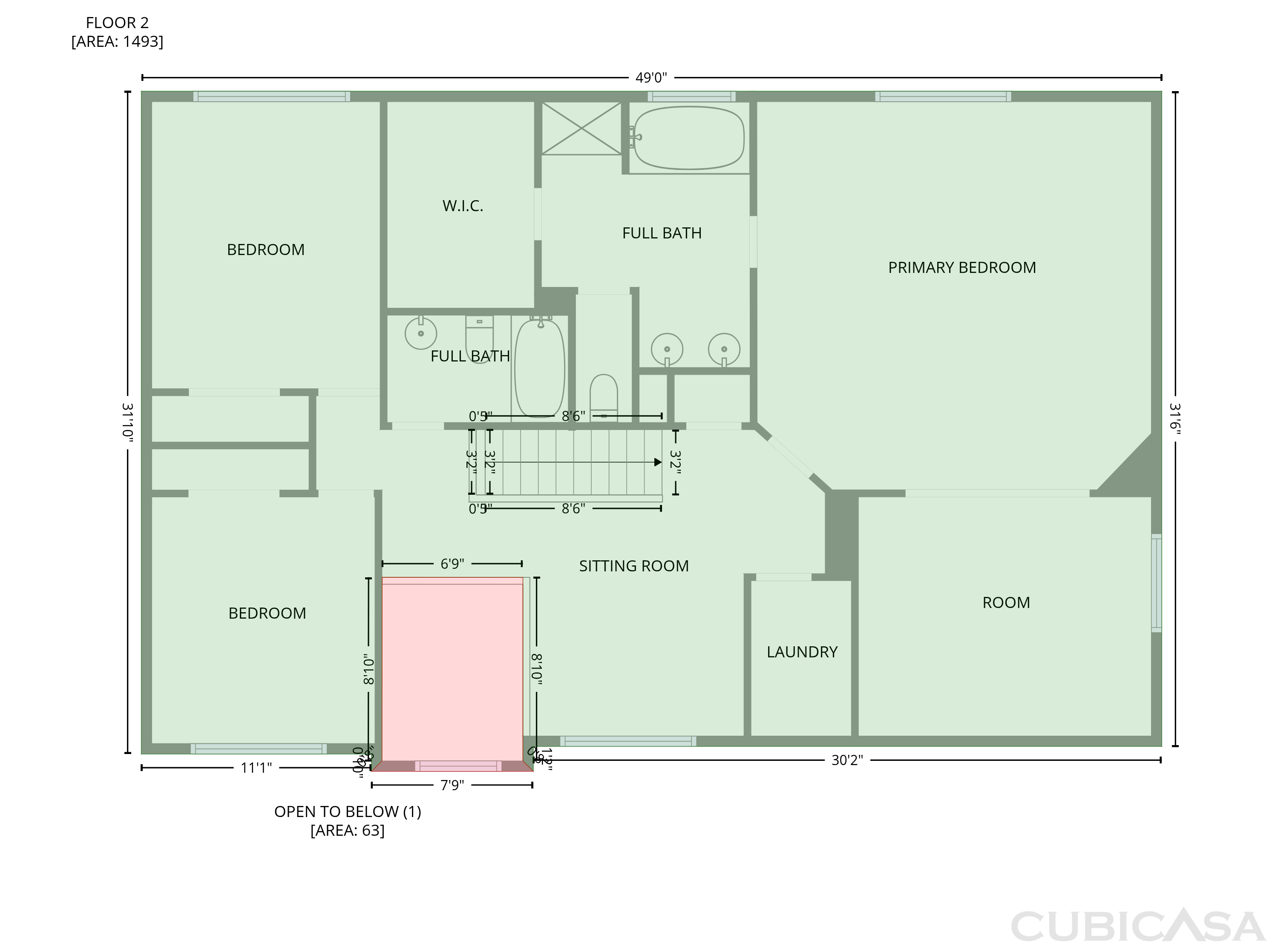 Second Floor of 280 Hoglen Dr, Covington, GA