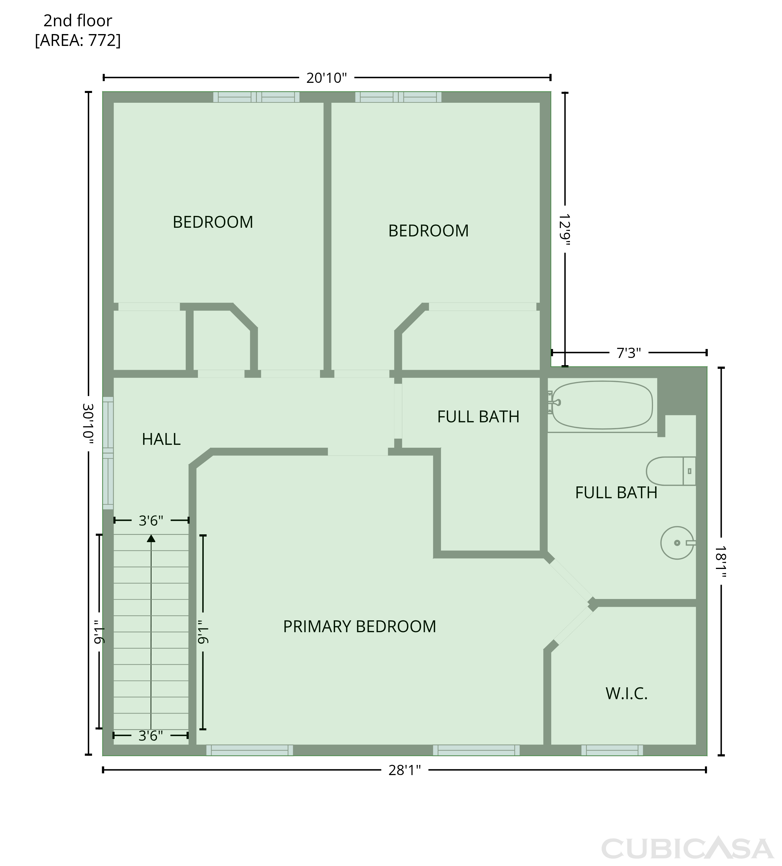 Third Floor of 7190 Pine Hills Way, Littleton, CO