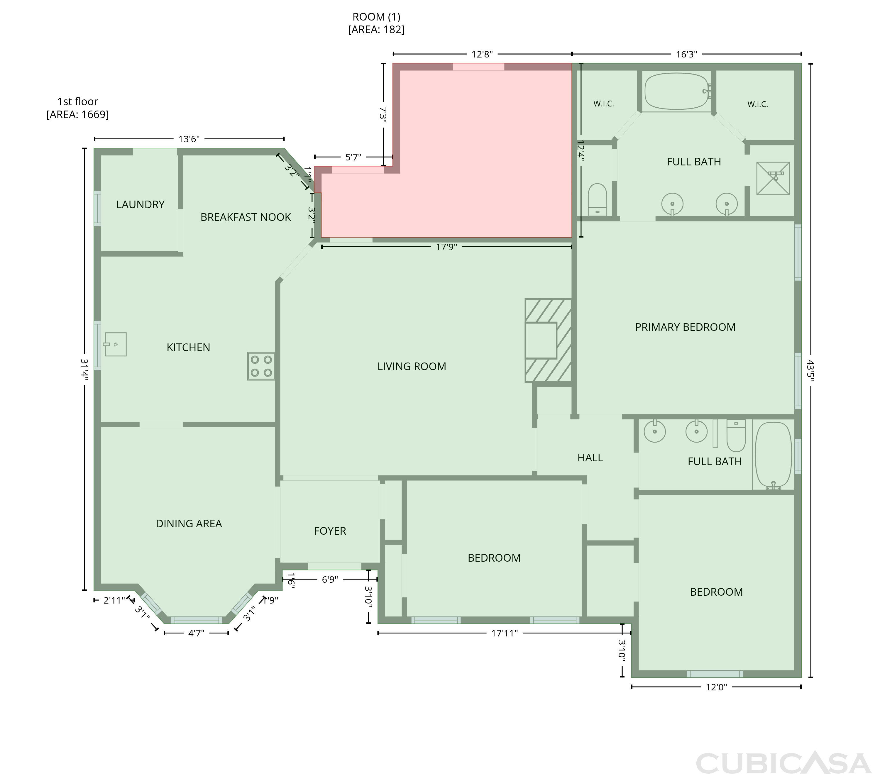 Main Floor of 5126 Eagle Nest Dr, Arlington, TX