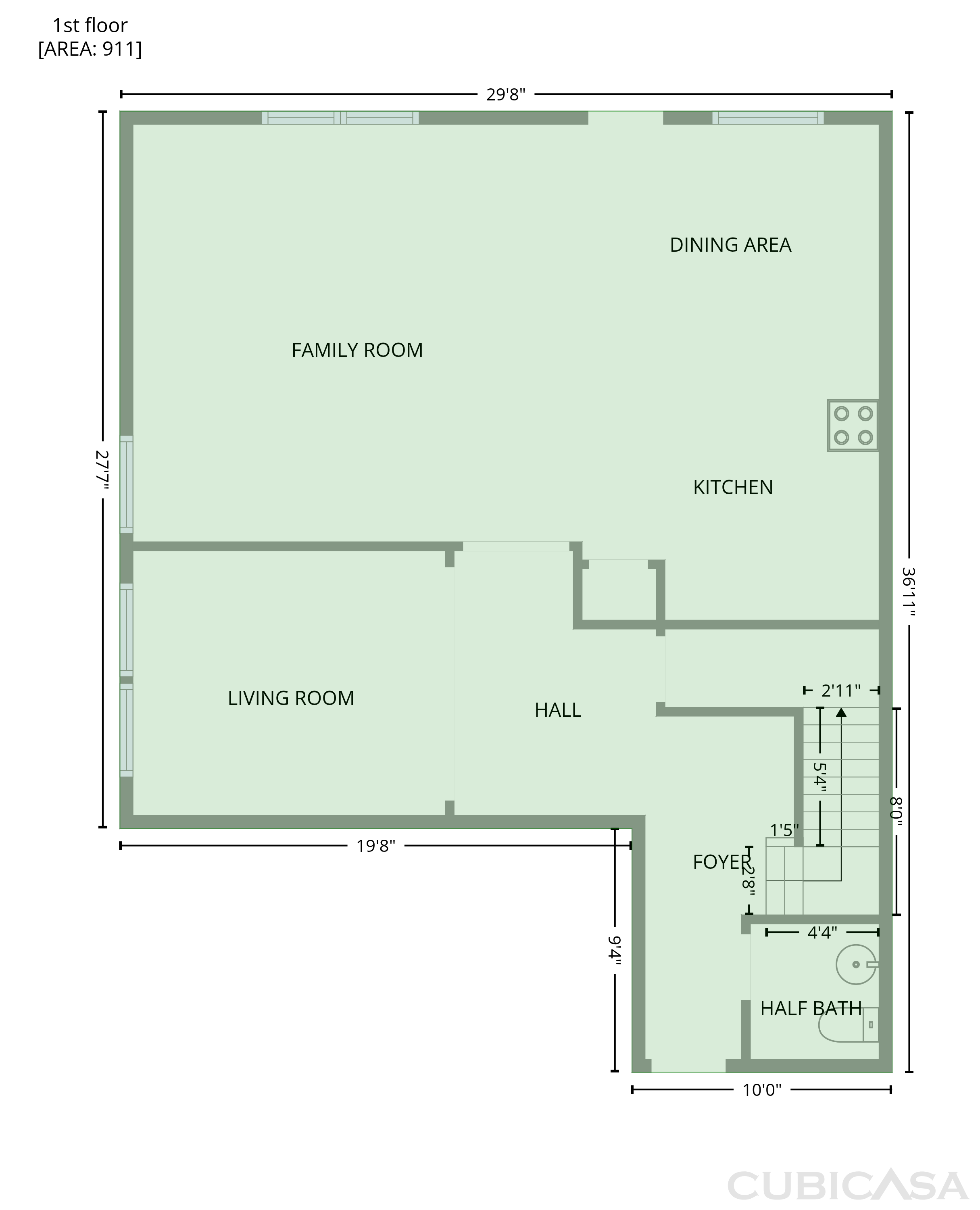 Main Floor of 6019 E Sotol Dr, Florence, AZ