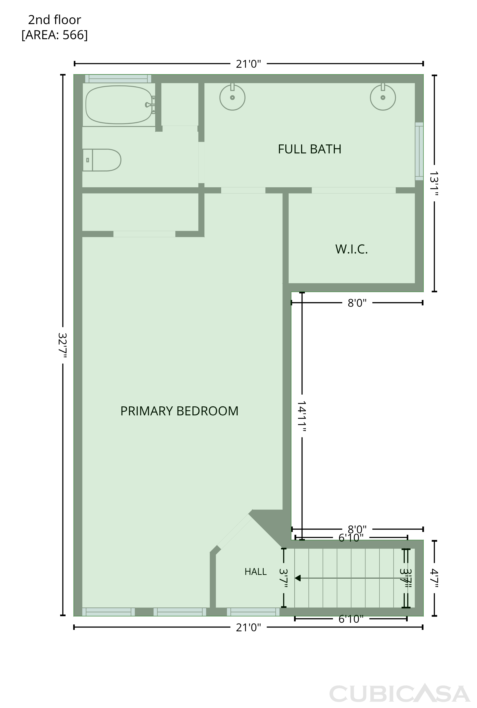 Second Floor of 1633 San Francisco St, Carrollton, TX