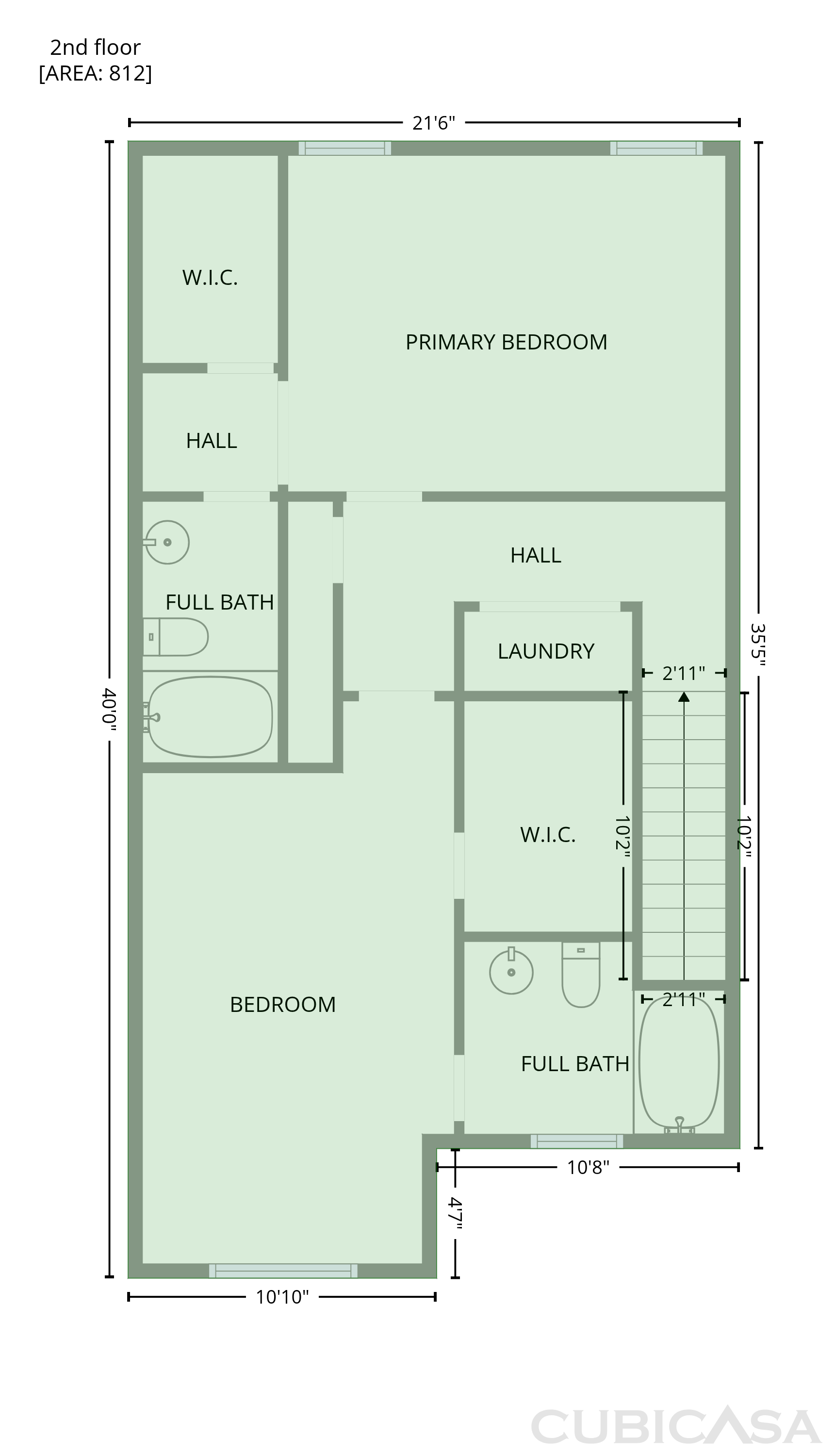 Second Floor of 258 Alcovy Walk Dr, Lawrenceville, GA