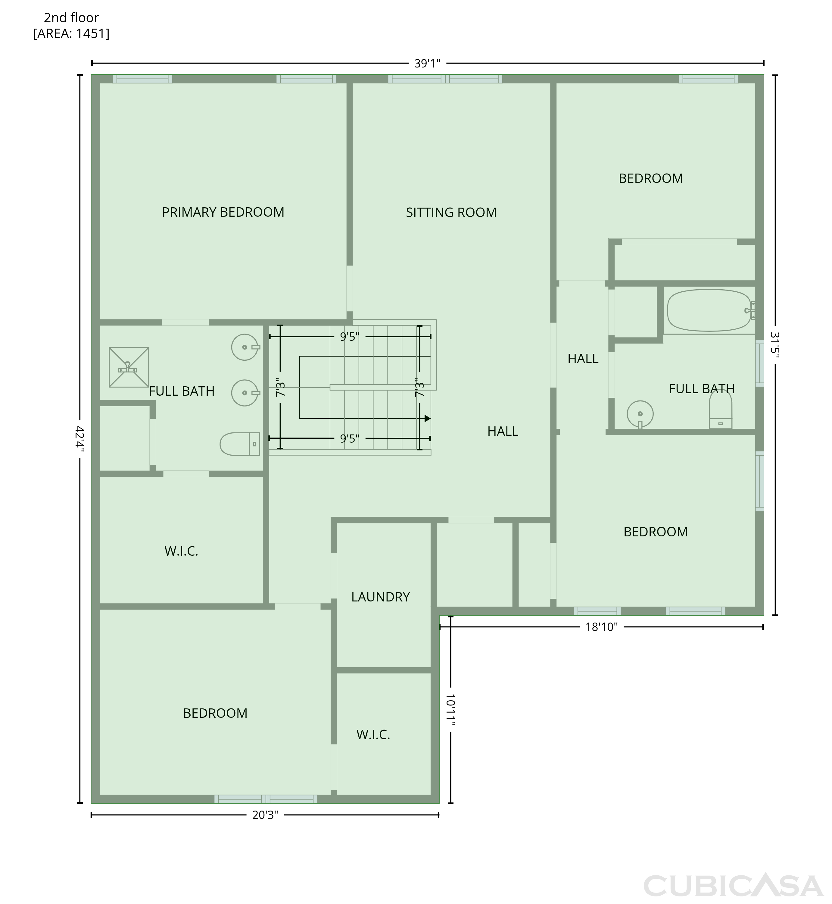 Second Floor of 59 Cane Garden Way, Saint Augustine, FL