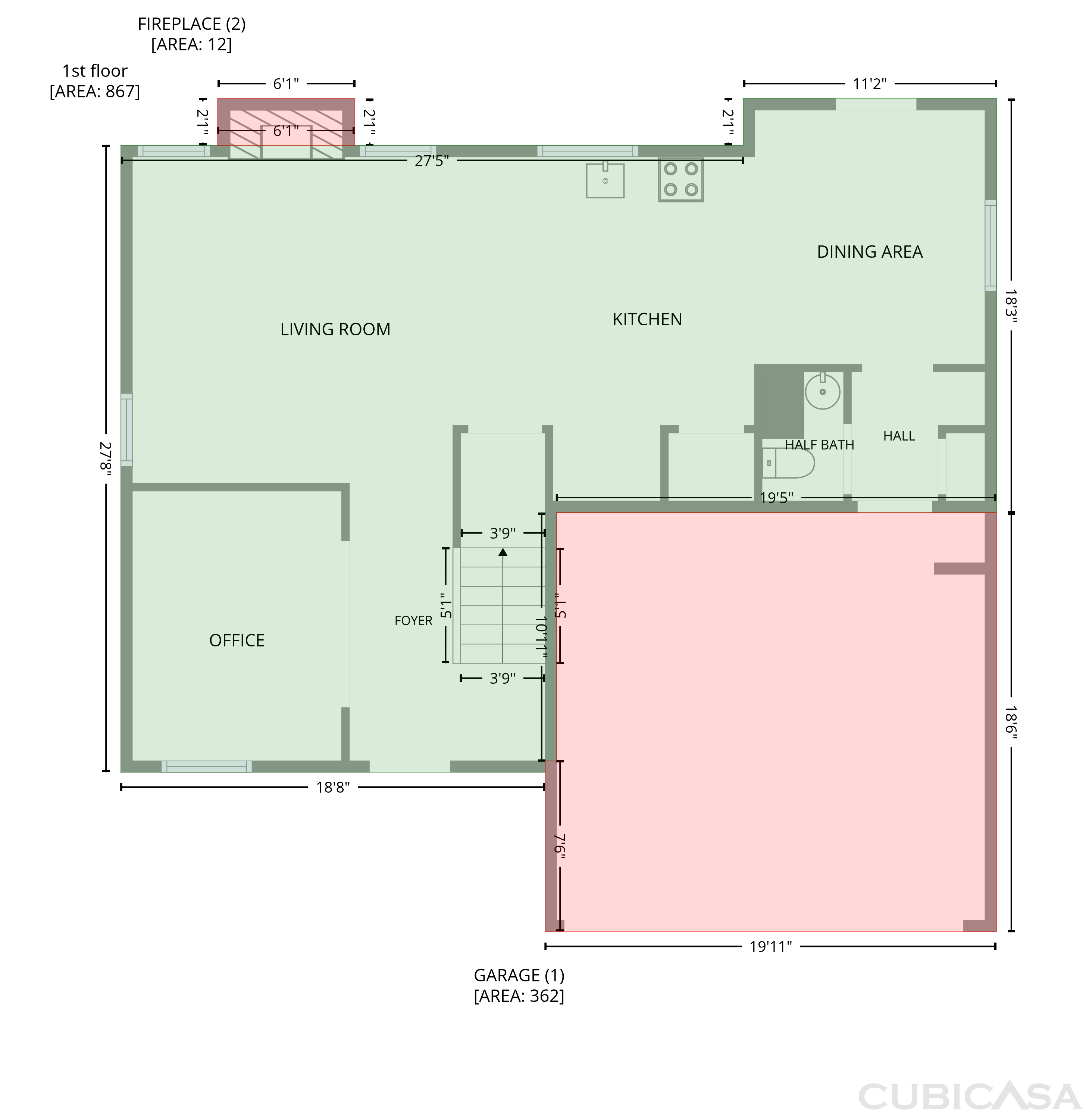 Main Floor of 2818 Dominion Ct, Monroe, NC