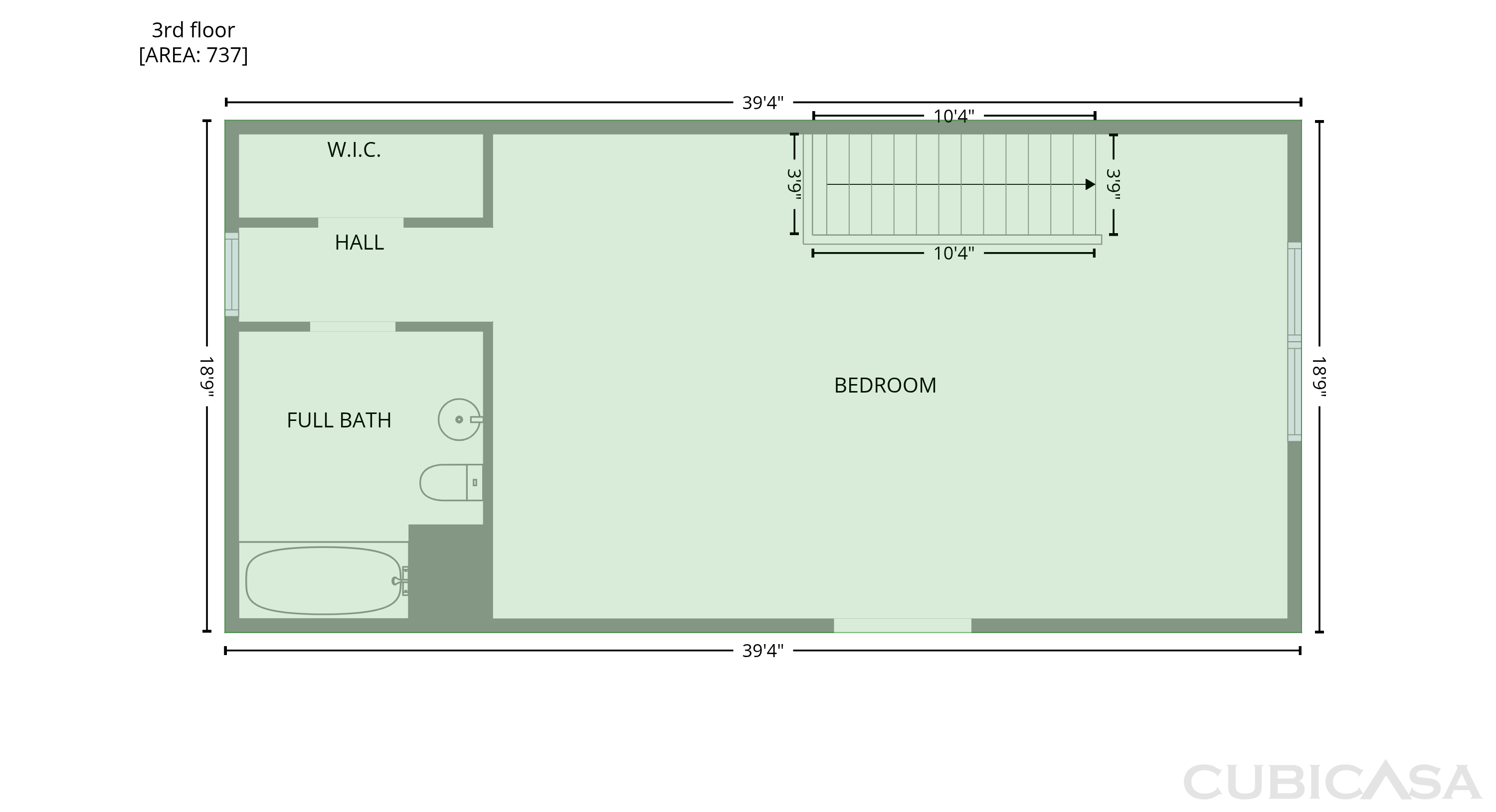 Third Floor of 3109 Landing Falls Ln, Raleigh, NC