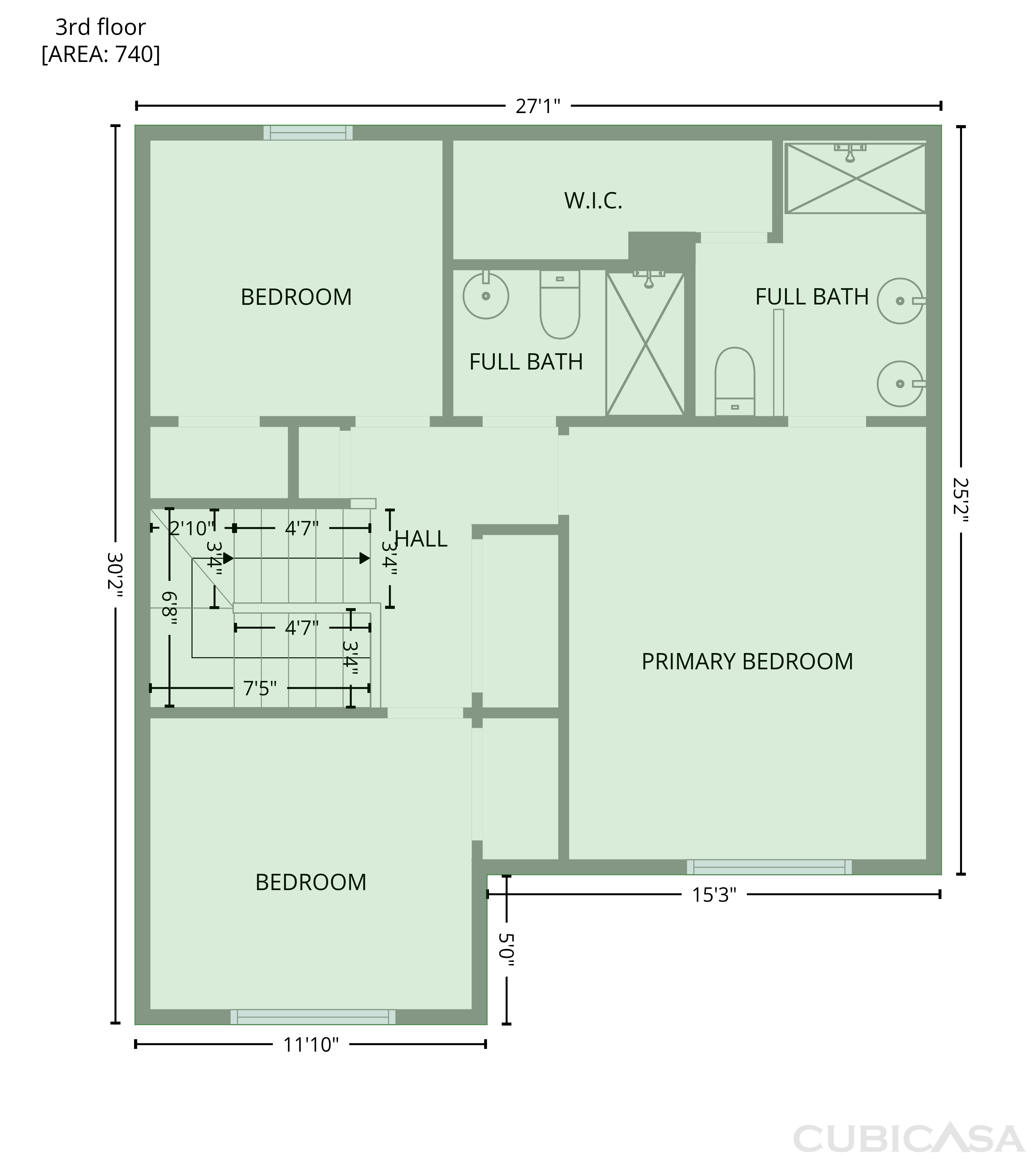 Third Floor of 975 Riverside Walk Xing, Sugar Hill, GA