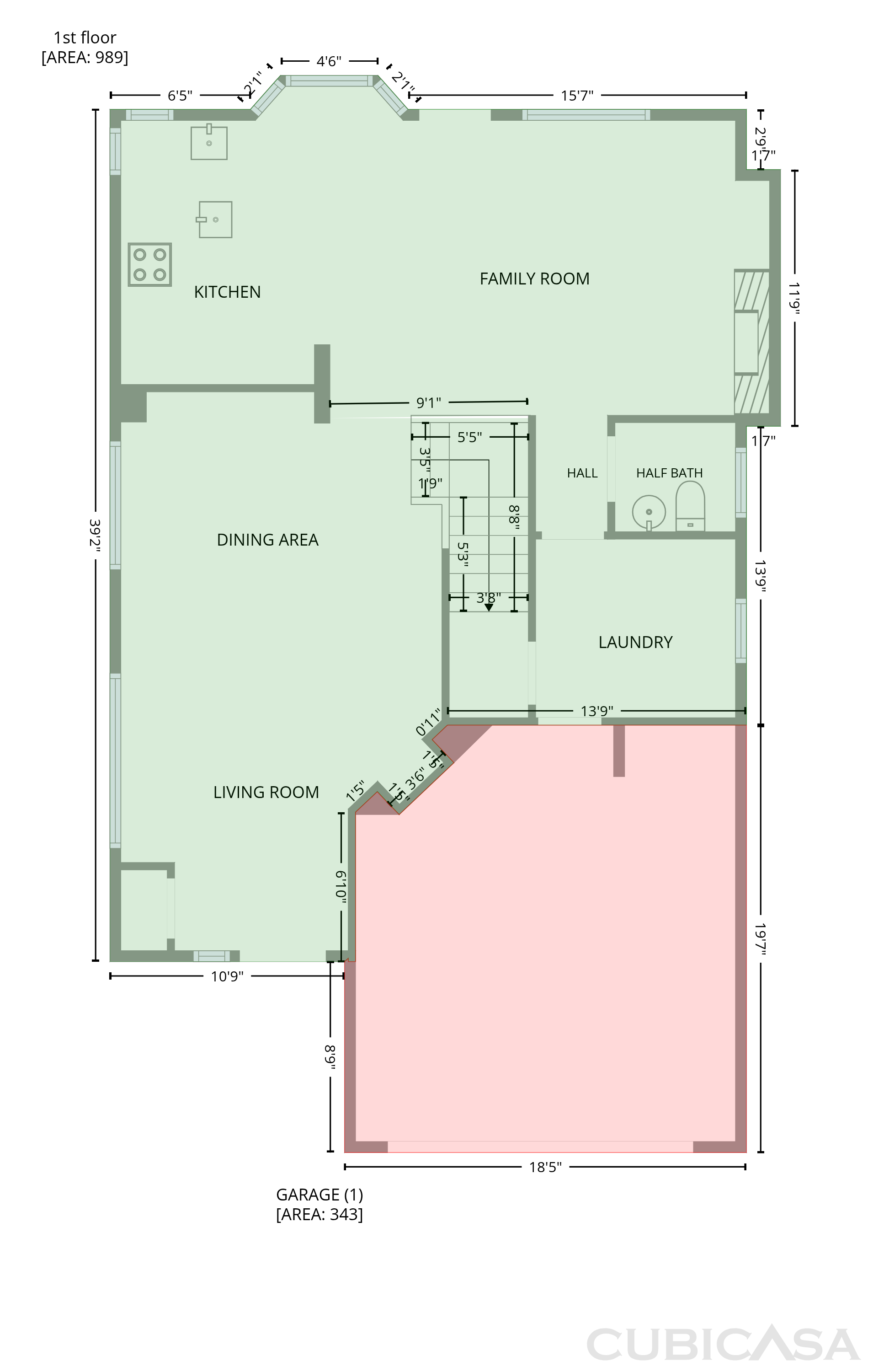 Main Floor of 1214 E Frances Ln, Gilbert, AZ
