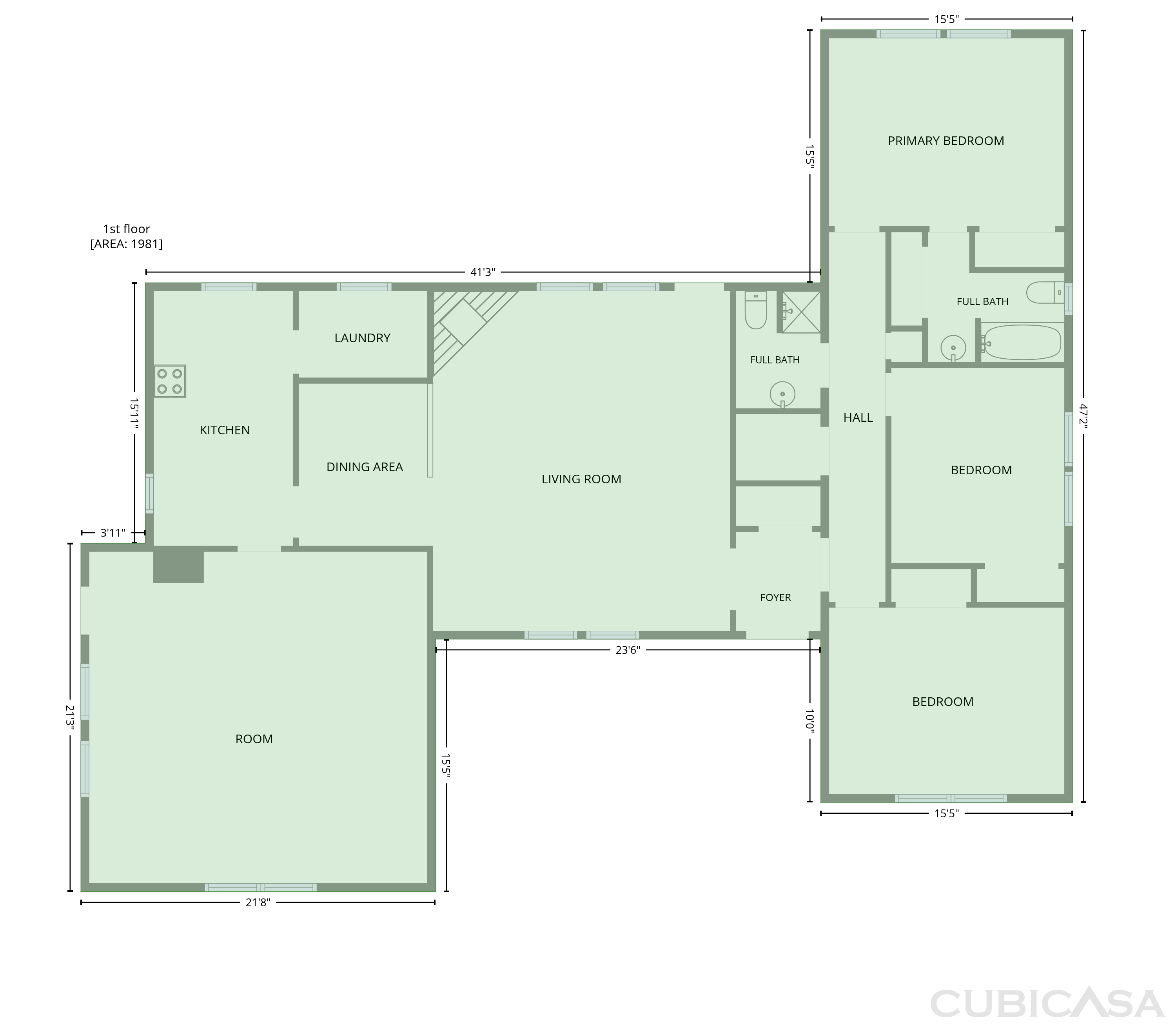 Main Floor of 501 Franklin Dr, Glen Rose, TX