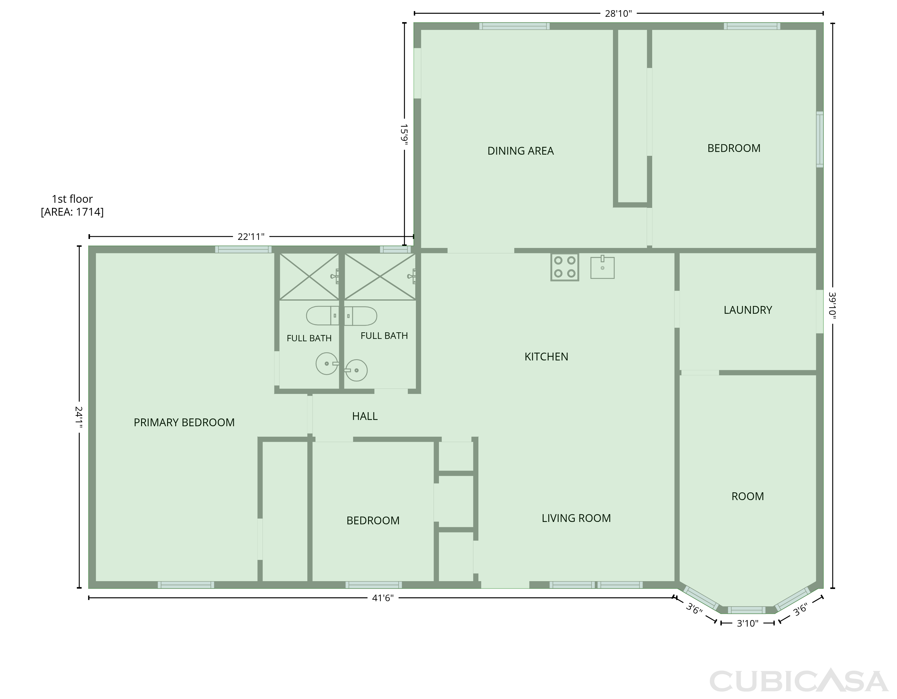 Main Floor of 4355 NW 26th Ave, Ocala, FL