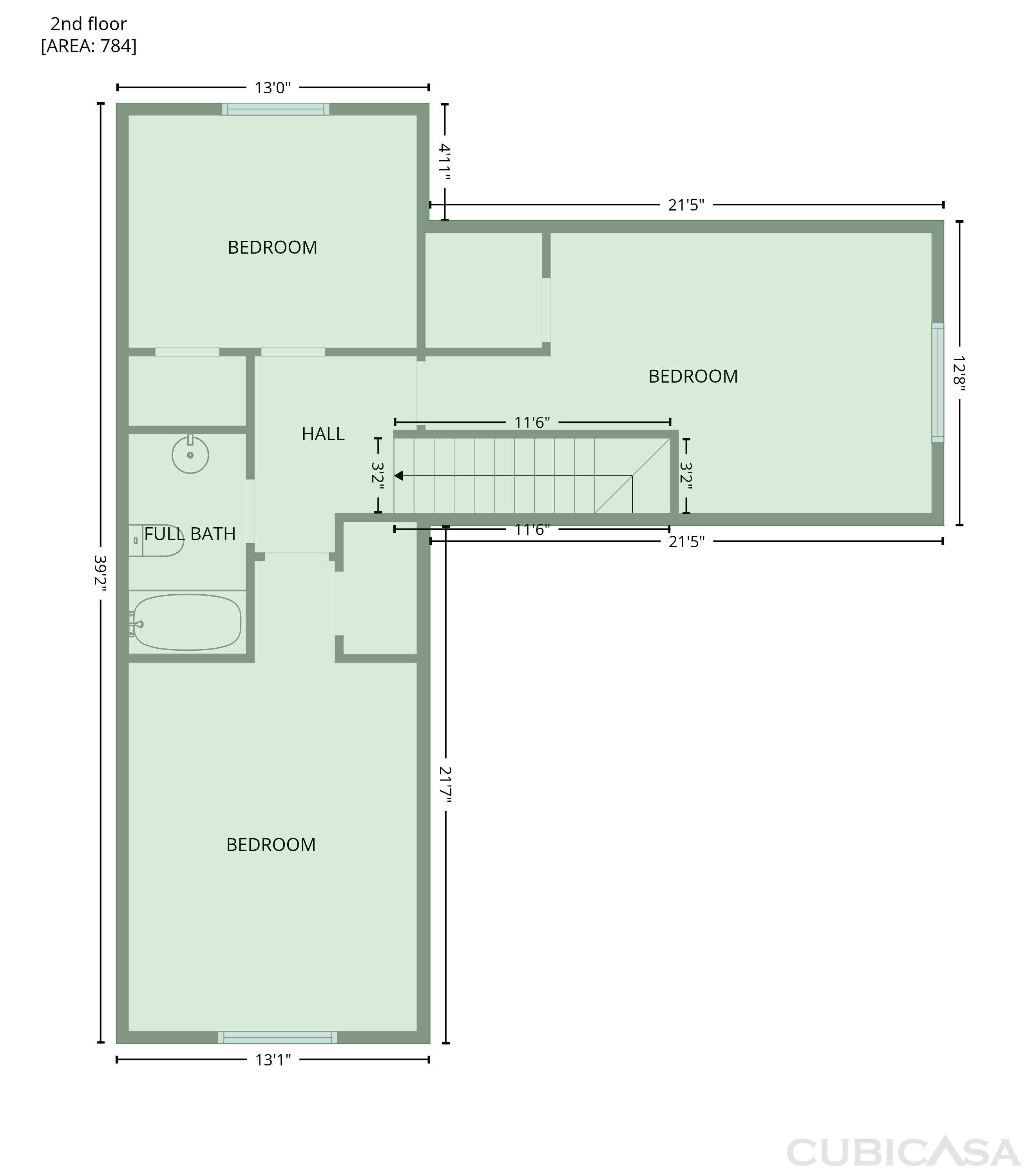 Second Floor of 2017 Yorktowne Dr, La Place, LA