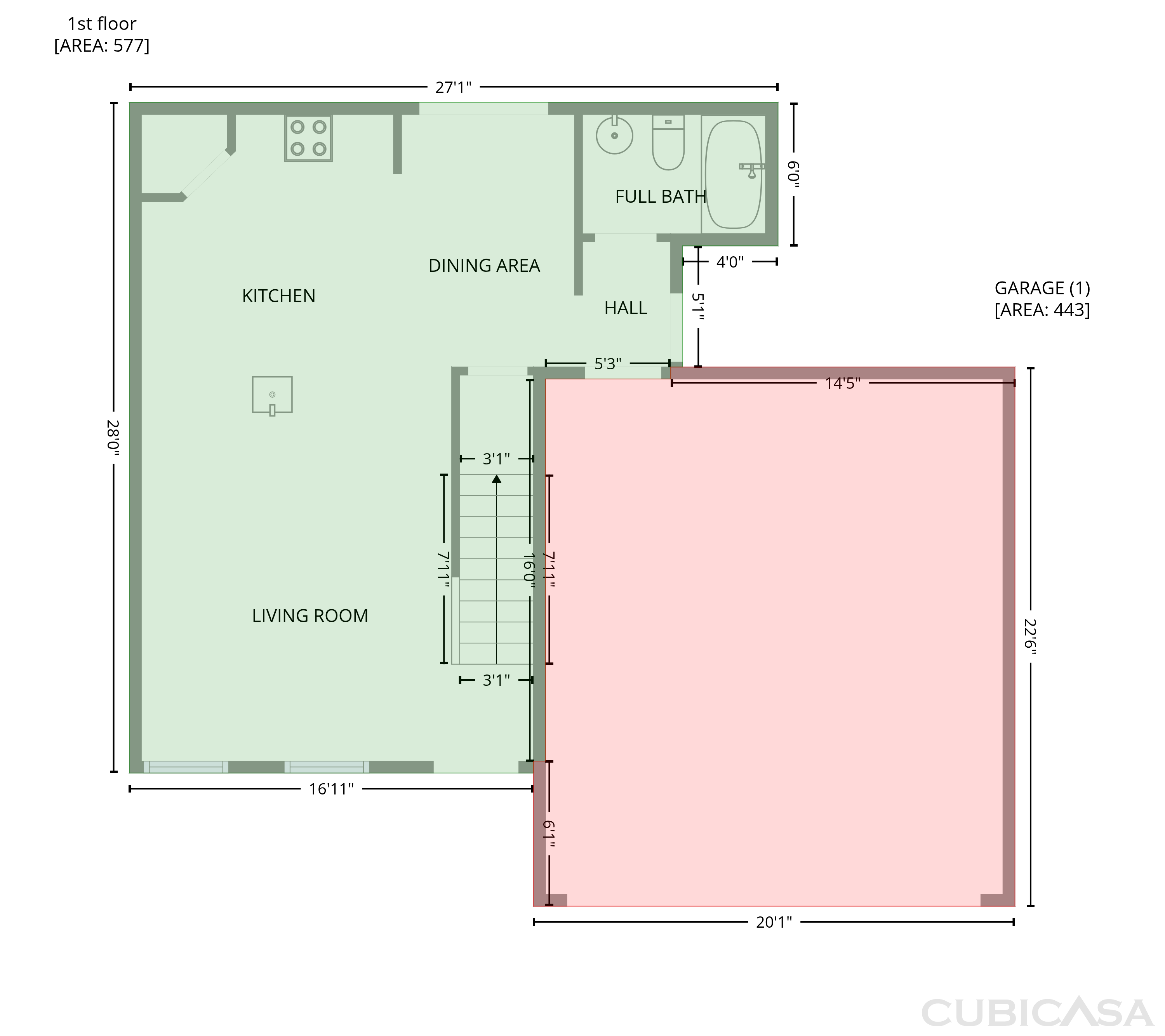 Main Floor of 3411 Woodwind Ct, Kinston, NC