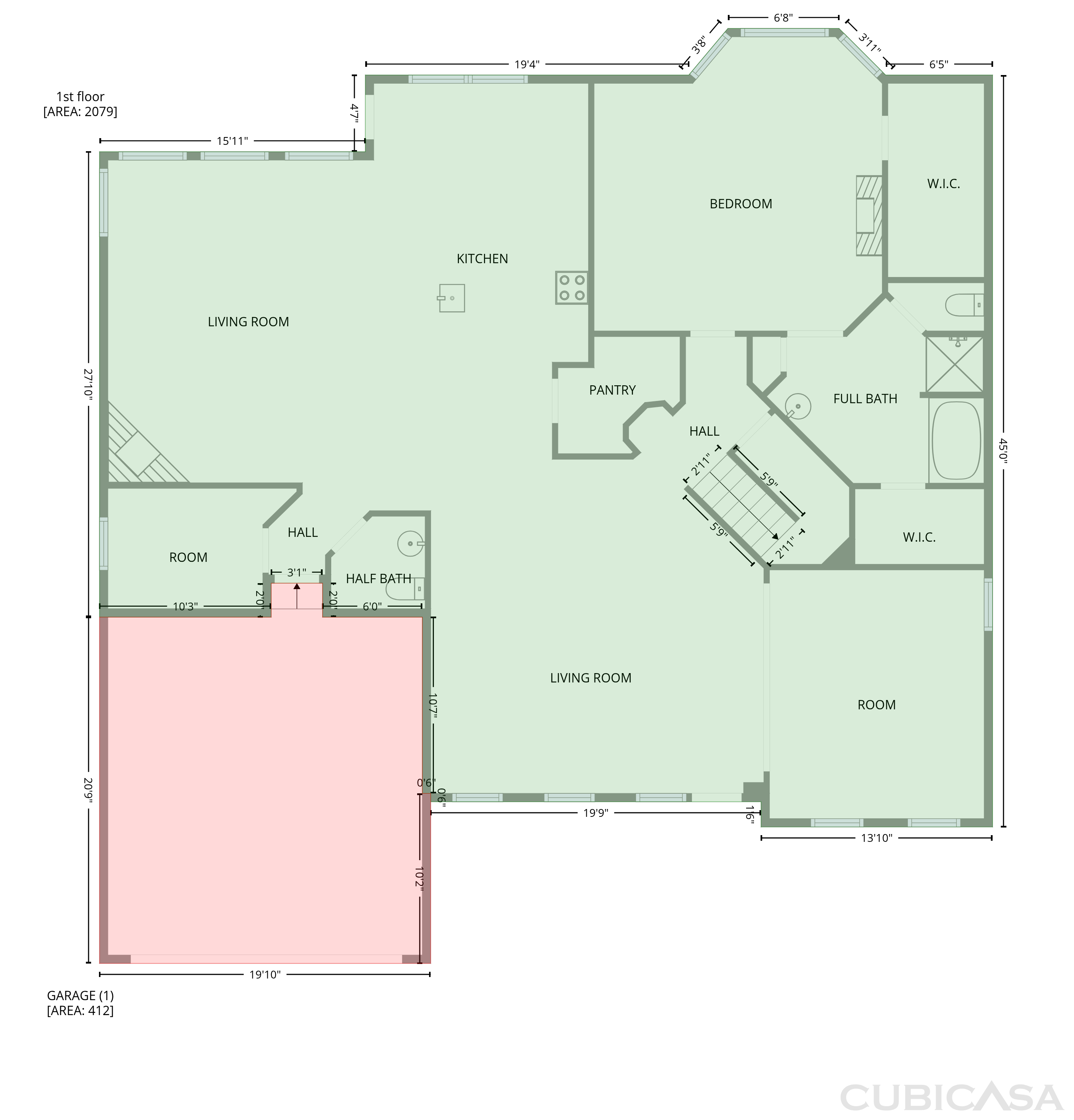 Main Floor of 902 La Cascada, San Antonio, TX