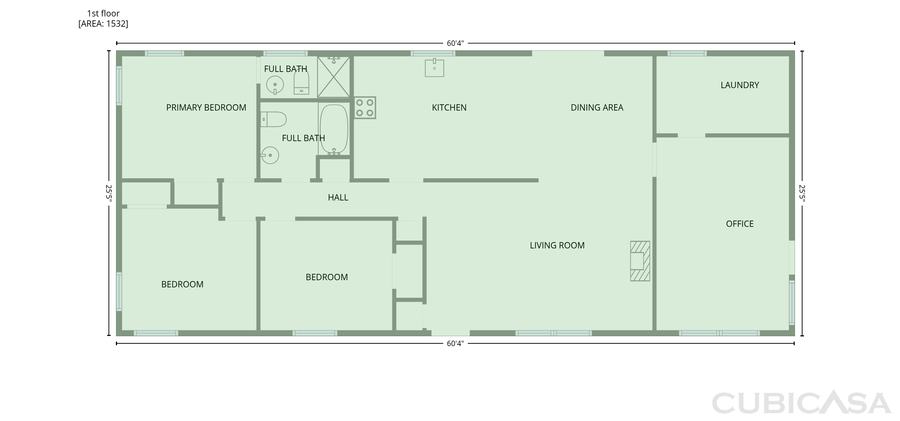 Main Floor of 820 E Wisconsin Ave, Deland, FL