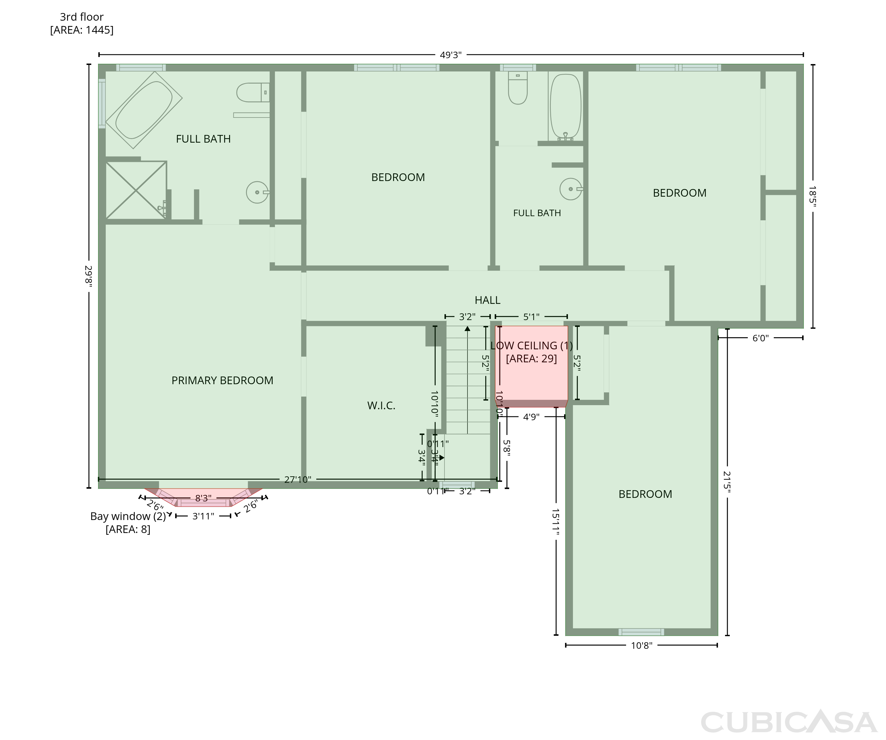 Third Floor of 110 Bitternut Cir, Roswell, GA