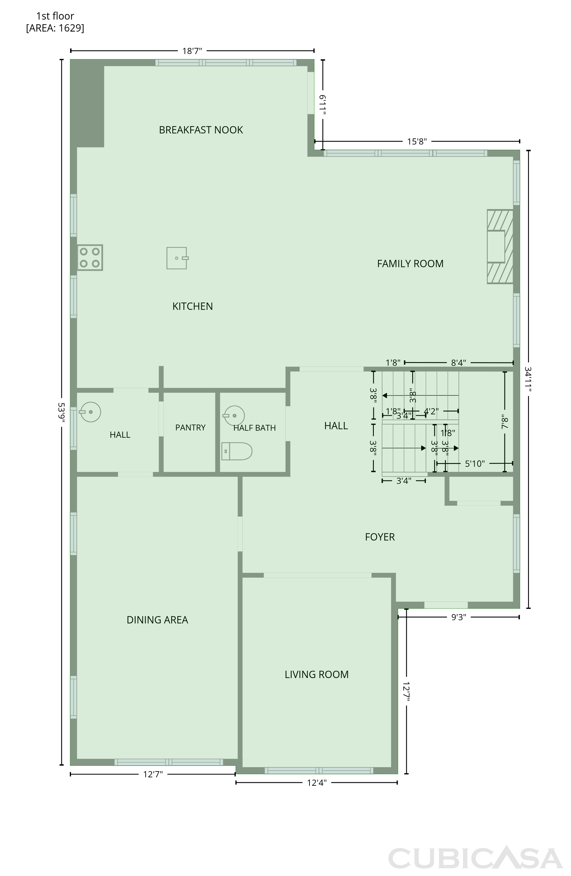 Second Floor of 7503 Washington Ave, Saint Louis, MO