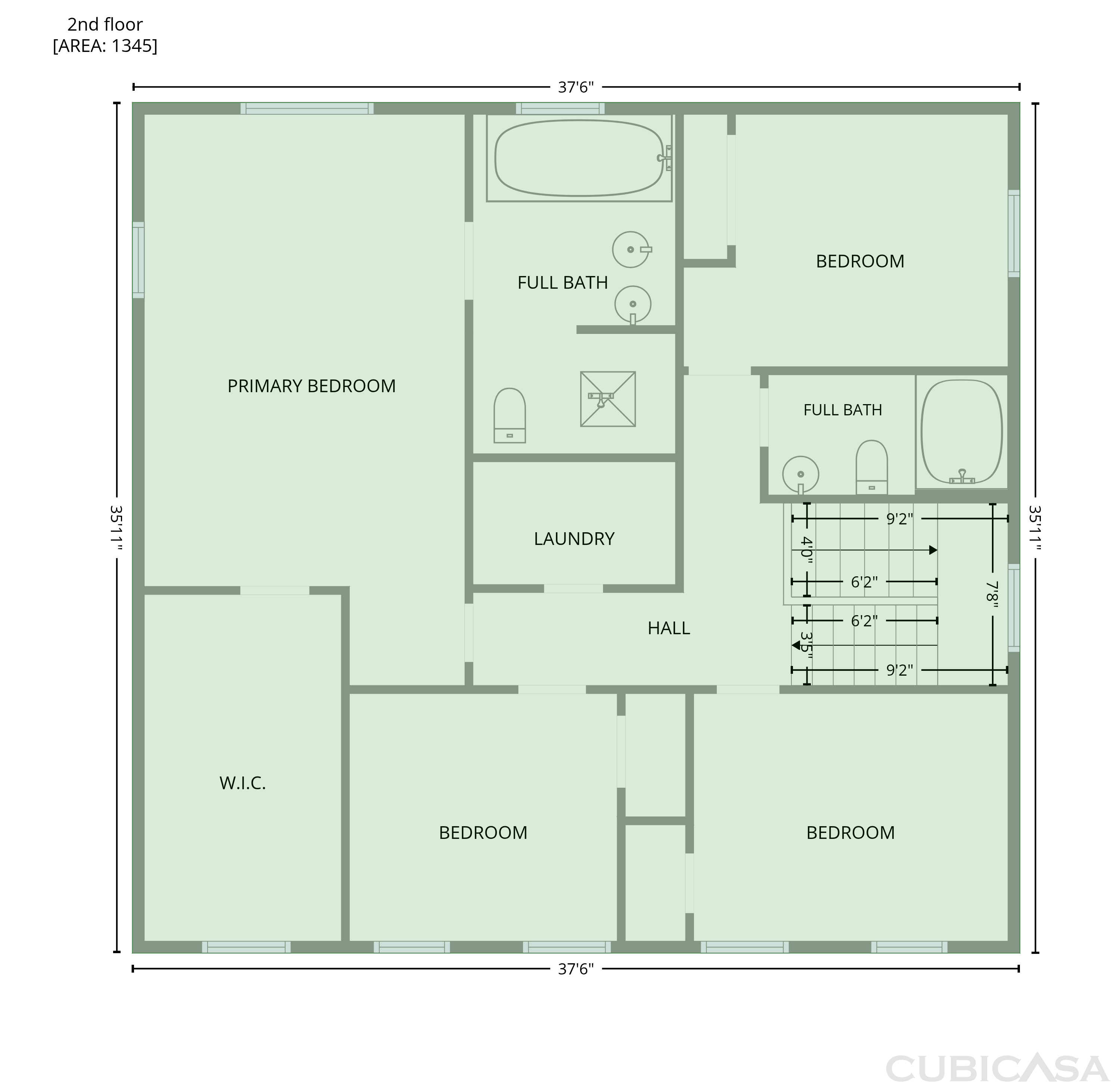 Second Floor of 7307 Veyan Way, North Chesterfield, VA