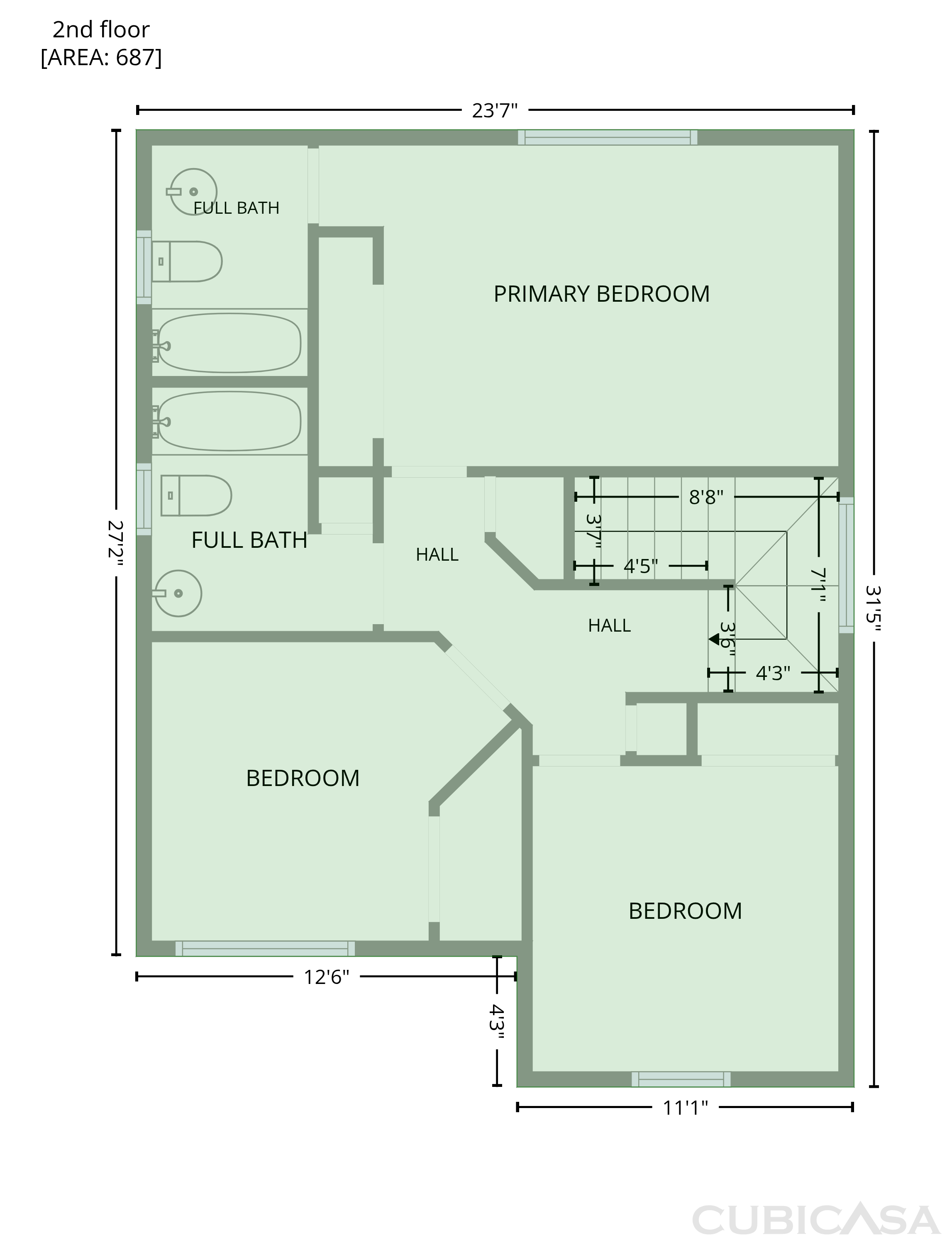 Second Floor of 1611 Callie Ct, Apopka, FL