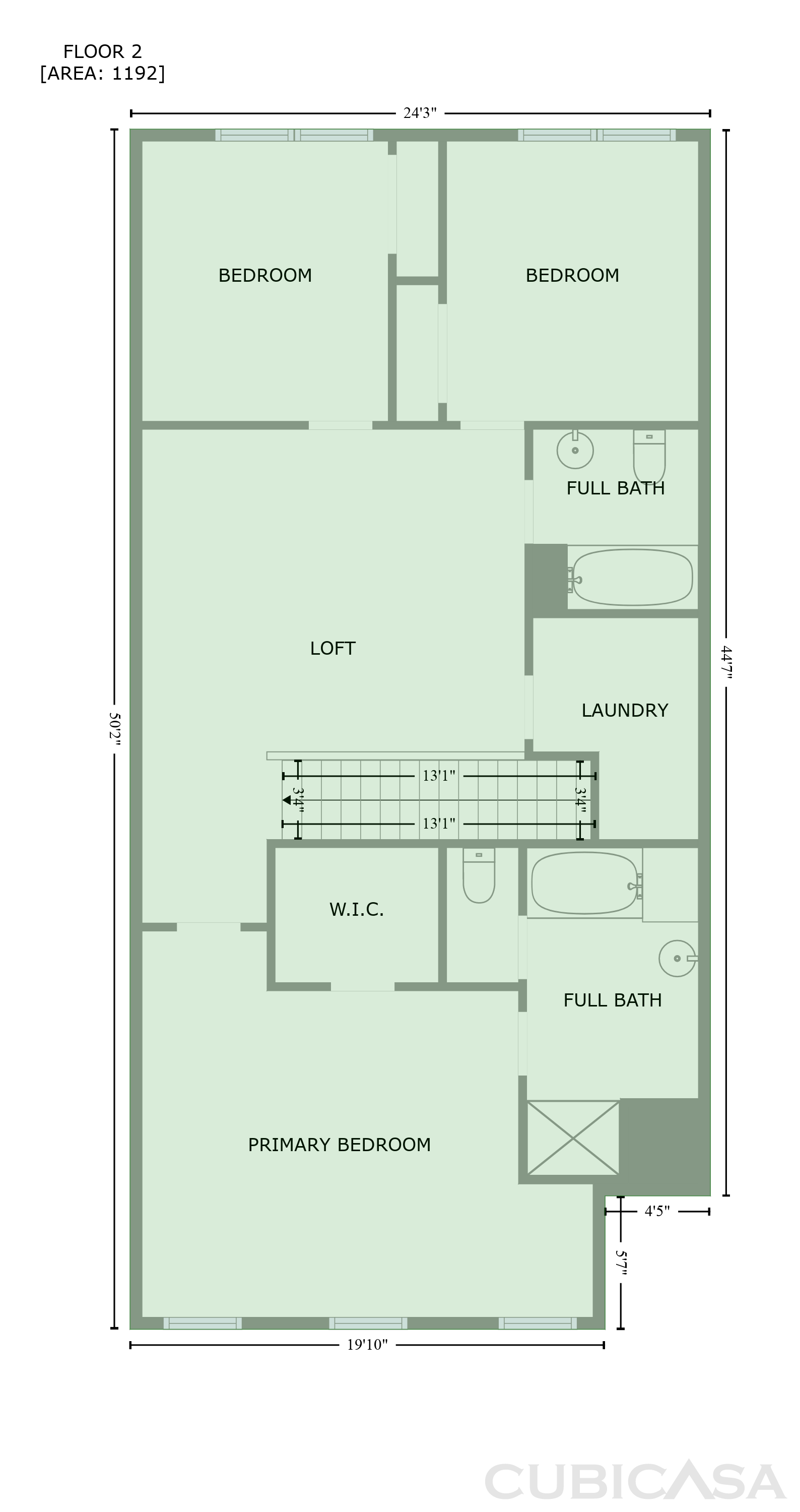 Second Floor of 3279 Wild Basil Ln, Buford, GA