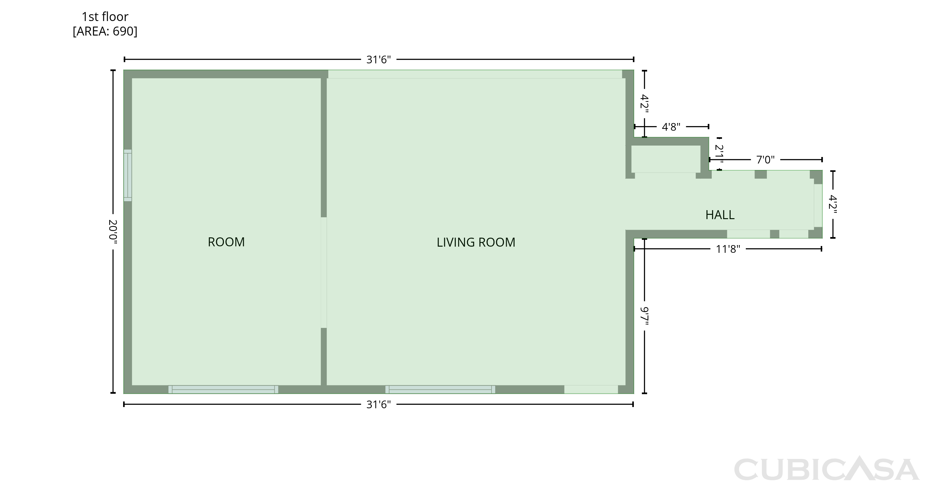 Main Floor of 6 Newport Ln, Willingboro, NJ