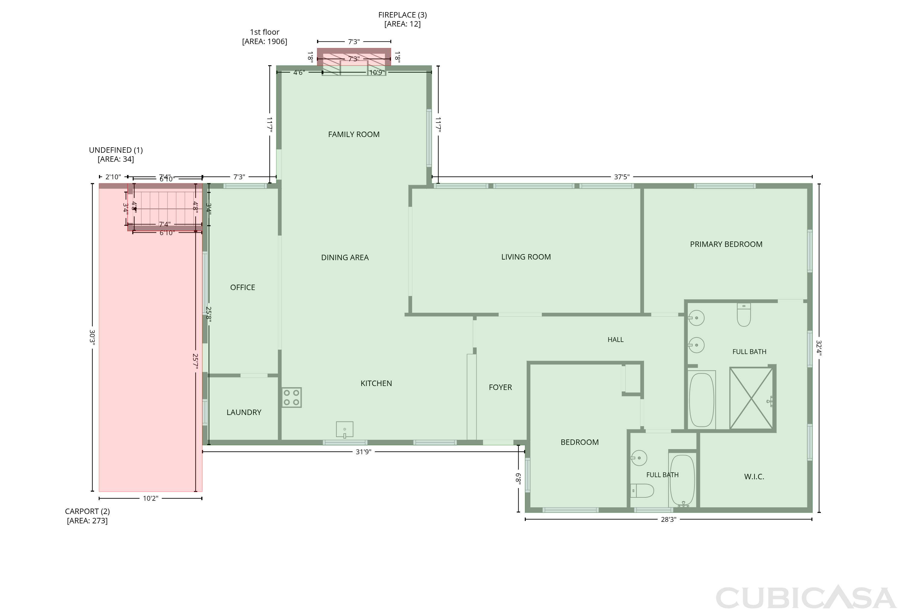 Second Floor of 127 Walker Ave, Bessemer, AL