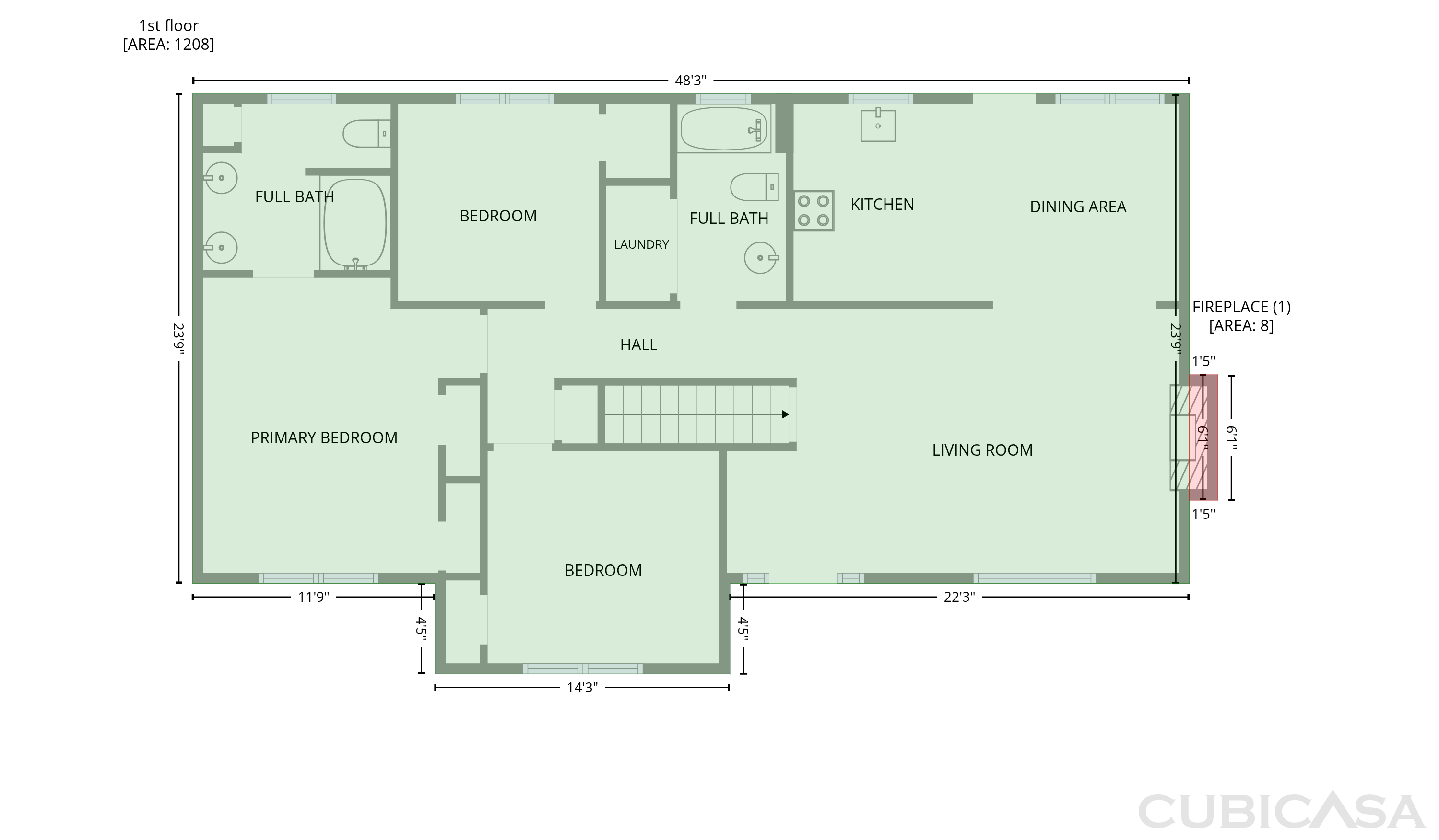 Second Floor of 100 Miranda Rd, Warrior, AL