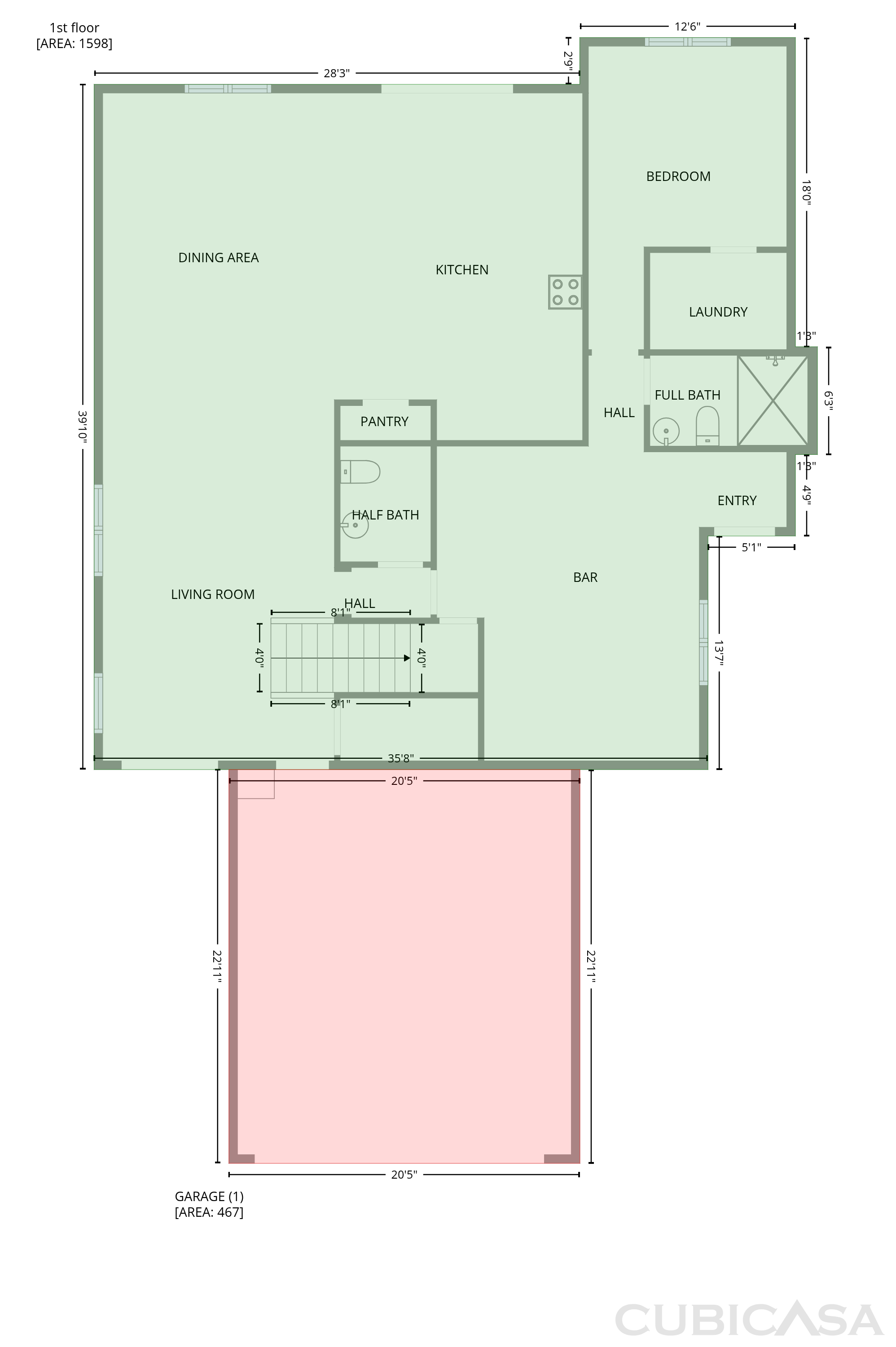 Main Floor of 2270 Luna Haven St, Henderson, NV
