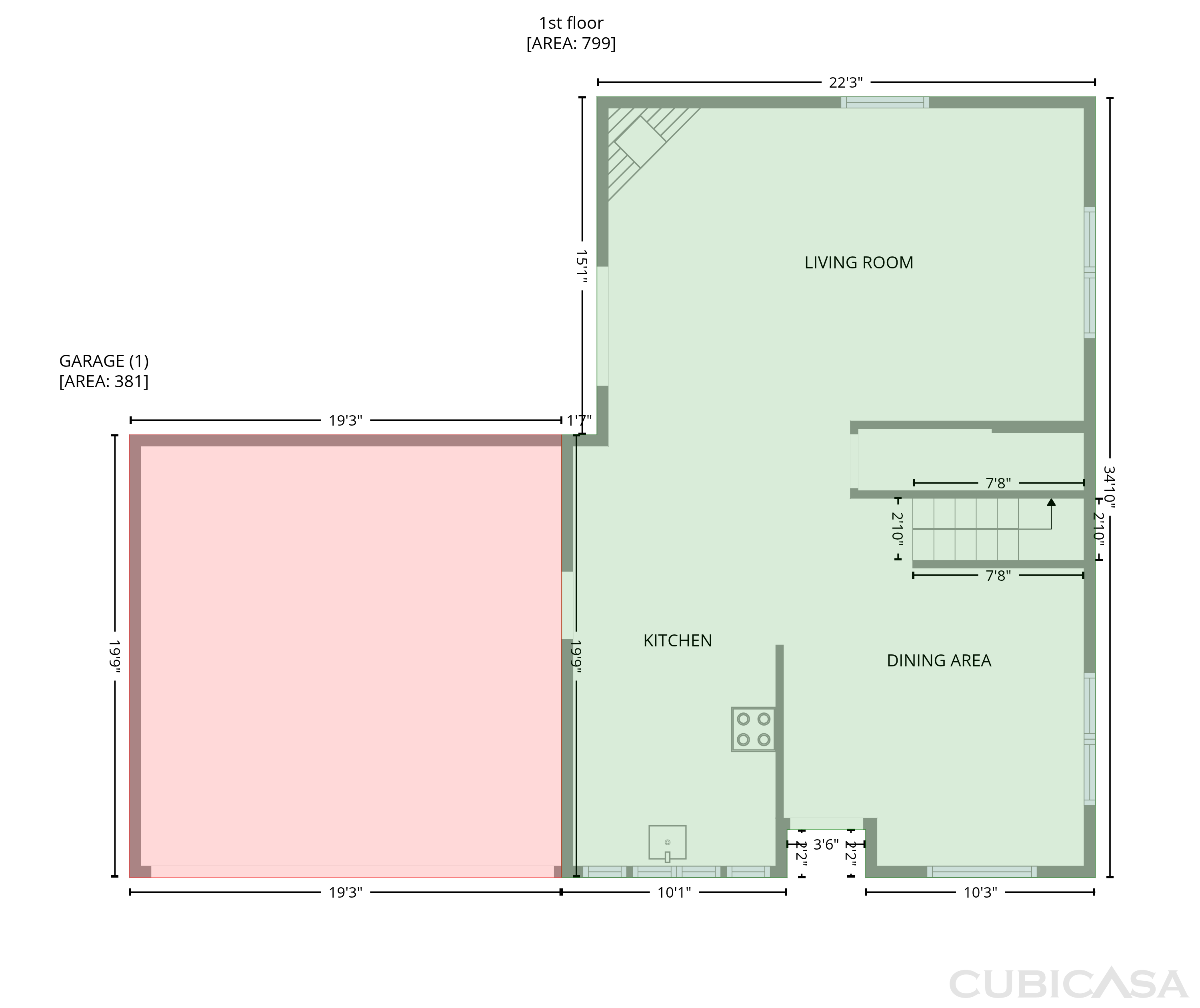 Main Floor of 1114 S Tiago Dr, Gilbert, AZ