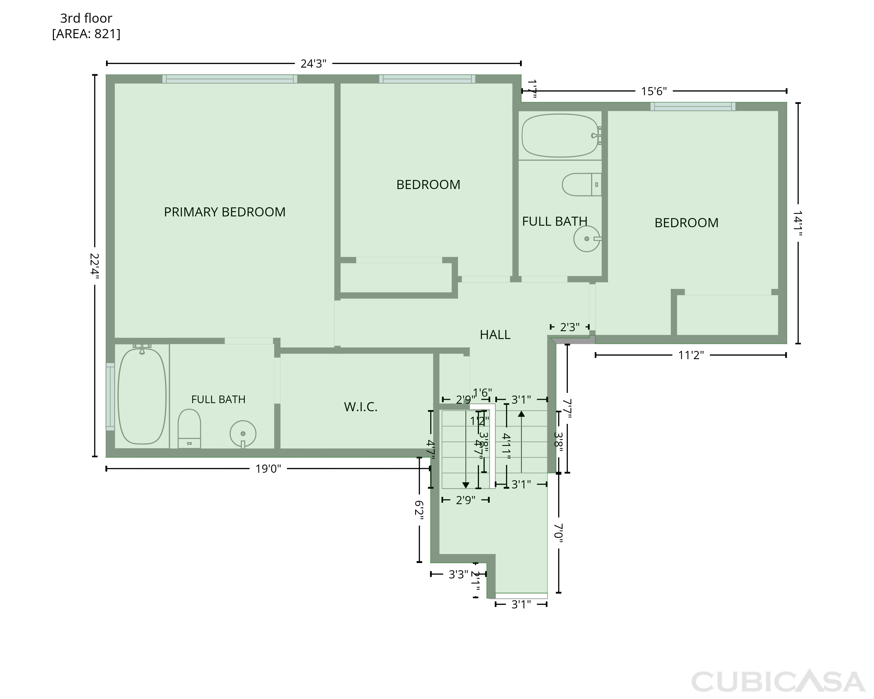 Floor 4 of 6111 Passing Sky Dr, Colorado Springs, CO