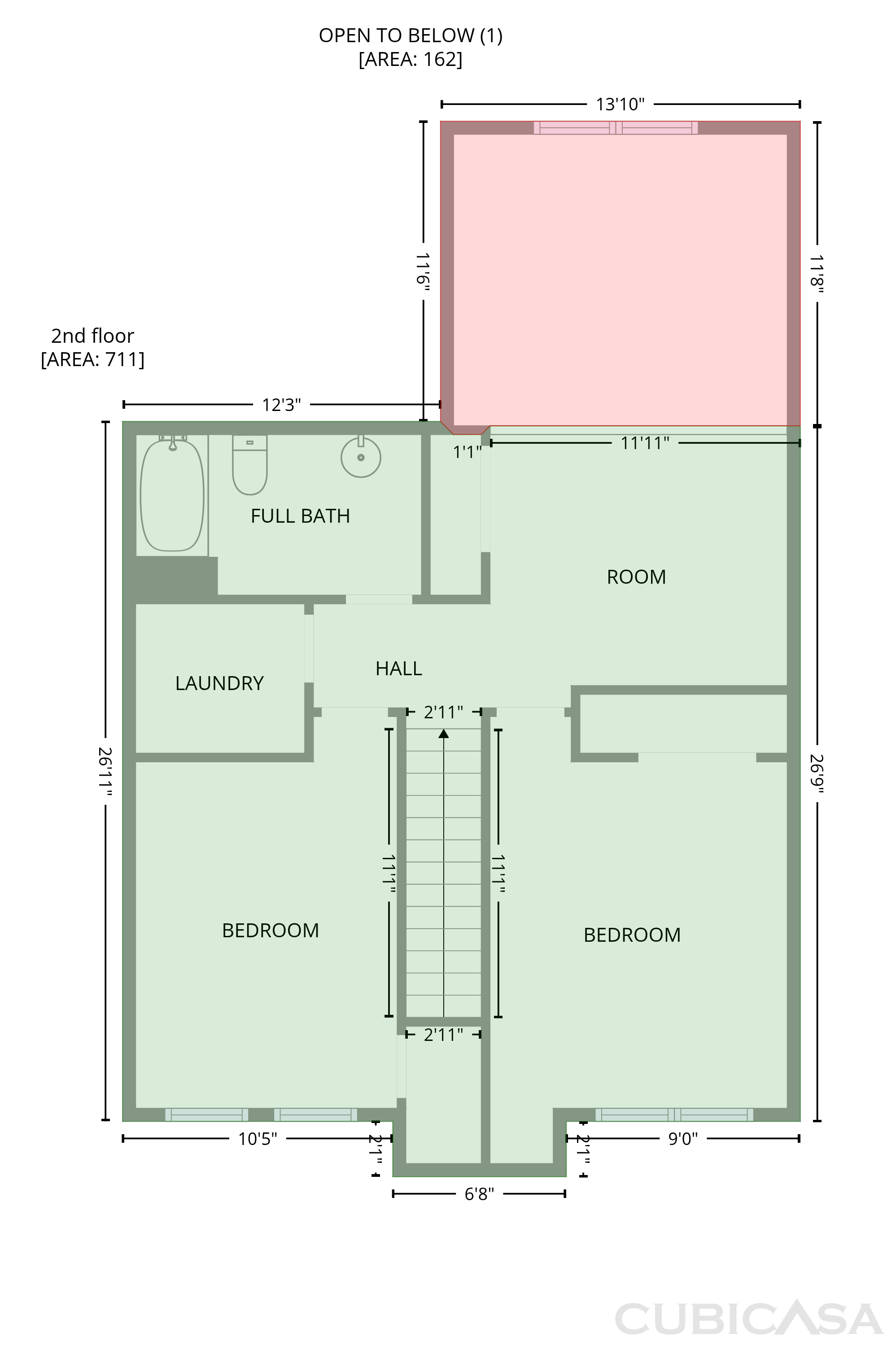 Second Floor of 361 Valley Brook Ln SE, Concord, NC