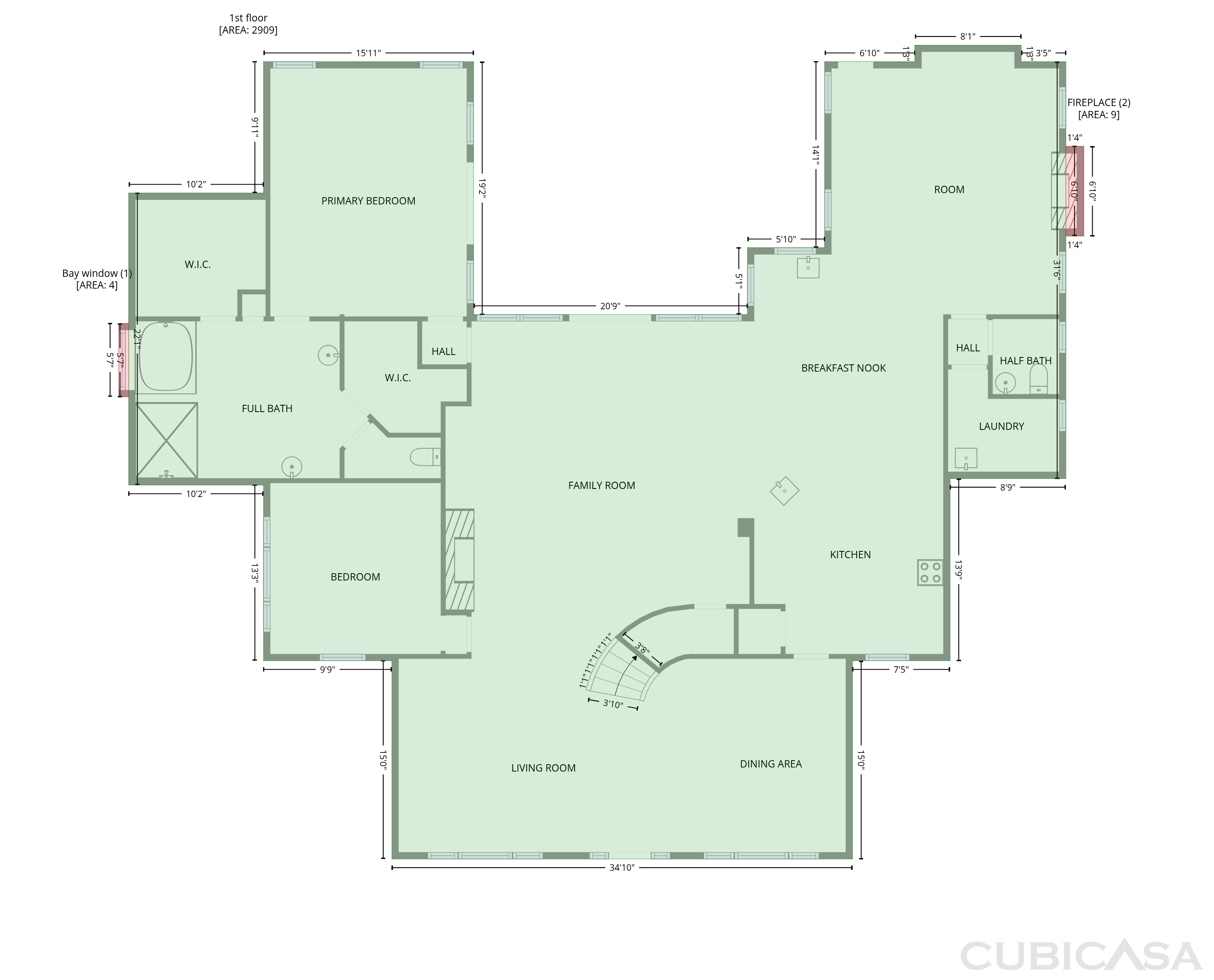 Main Floor of 2533 Vista Creek Ct, Garland, TX
