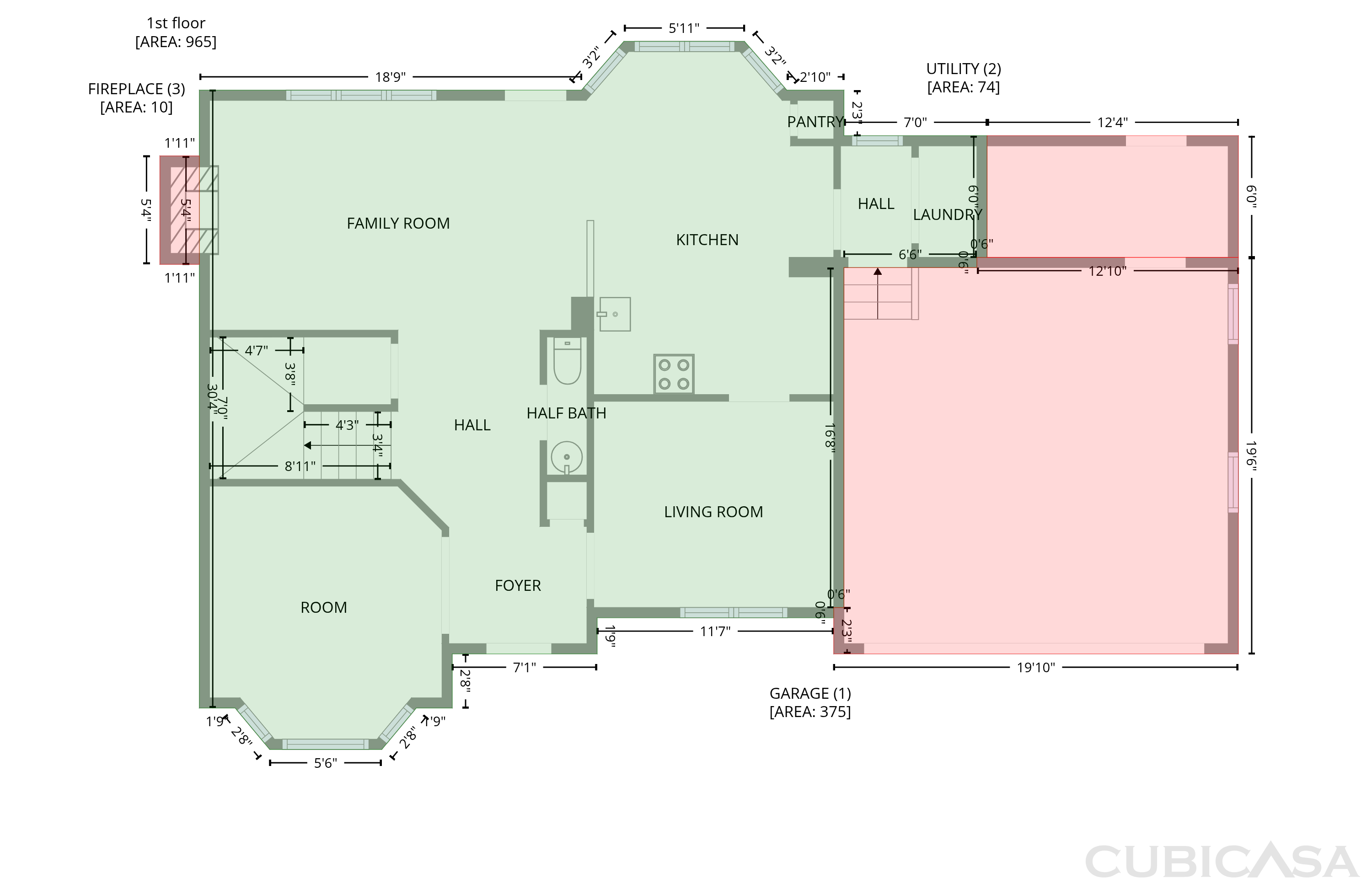 Main Floor of 368 Holstein Dr, Dallas, NC