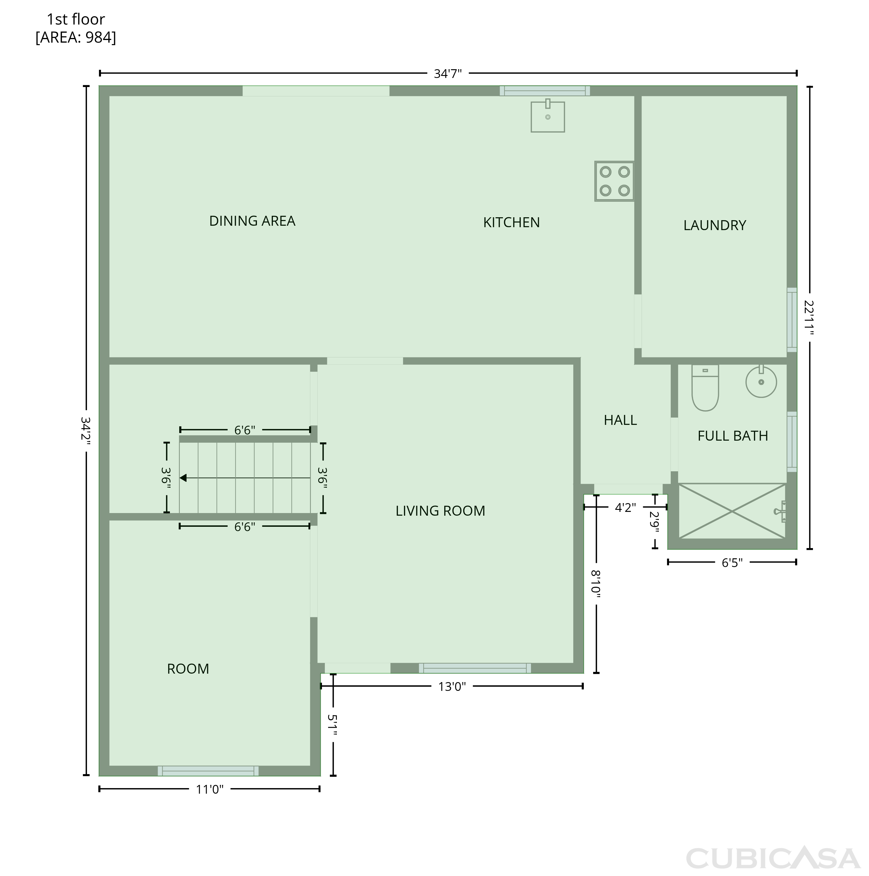 Main Floor of 21425 Averhill St, Farmington Hills, MI