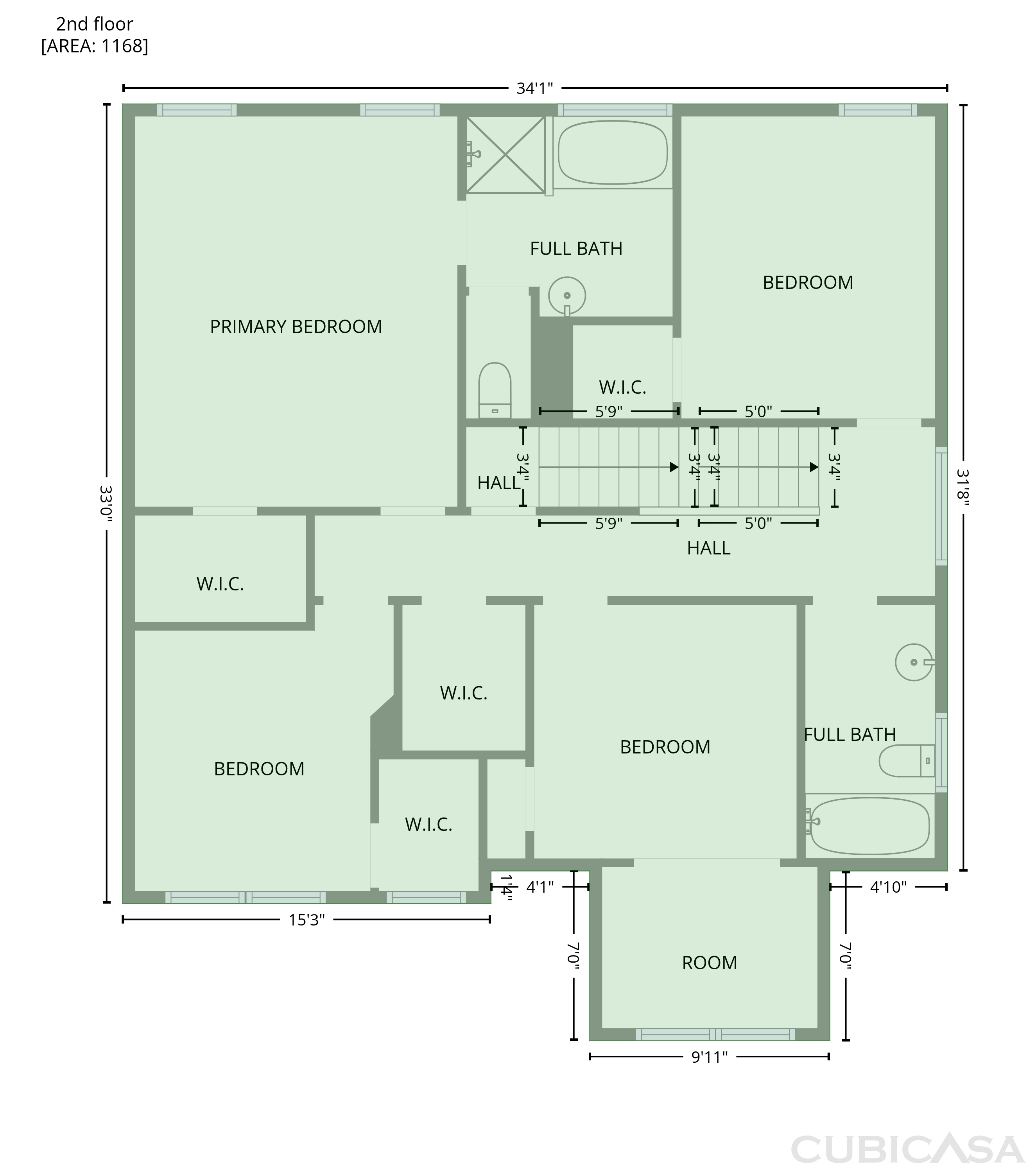 Third Floor of 644 Ashe Lake Way, Fuquay Varina, NC