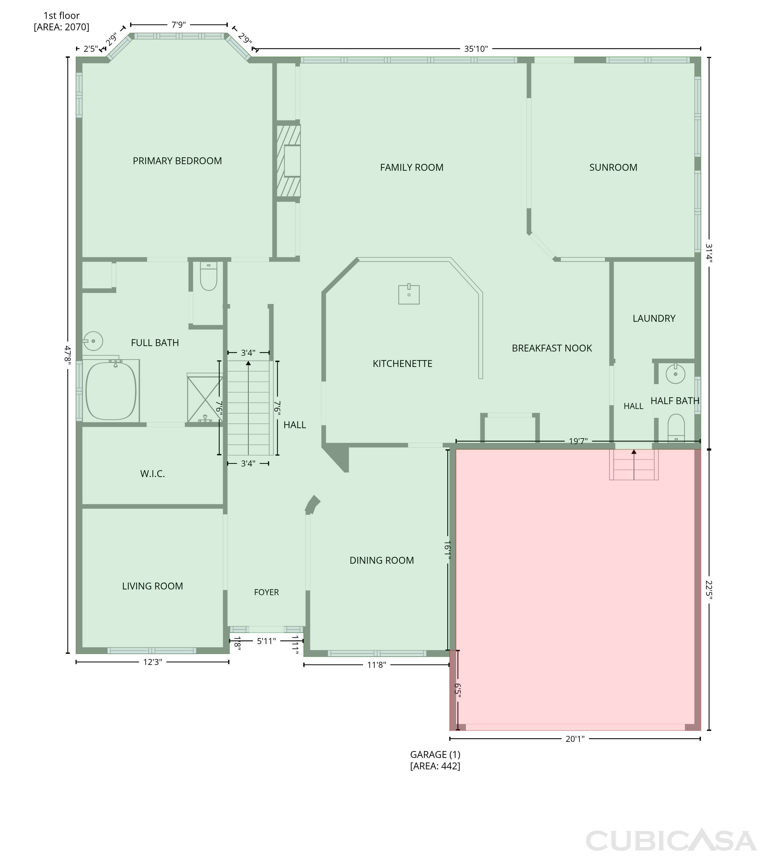Main Floor of 12212 Ashton Woods Ln, Raleigh, NC