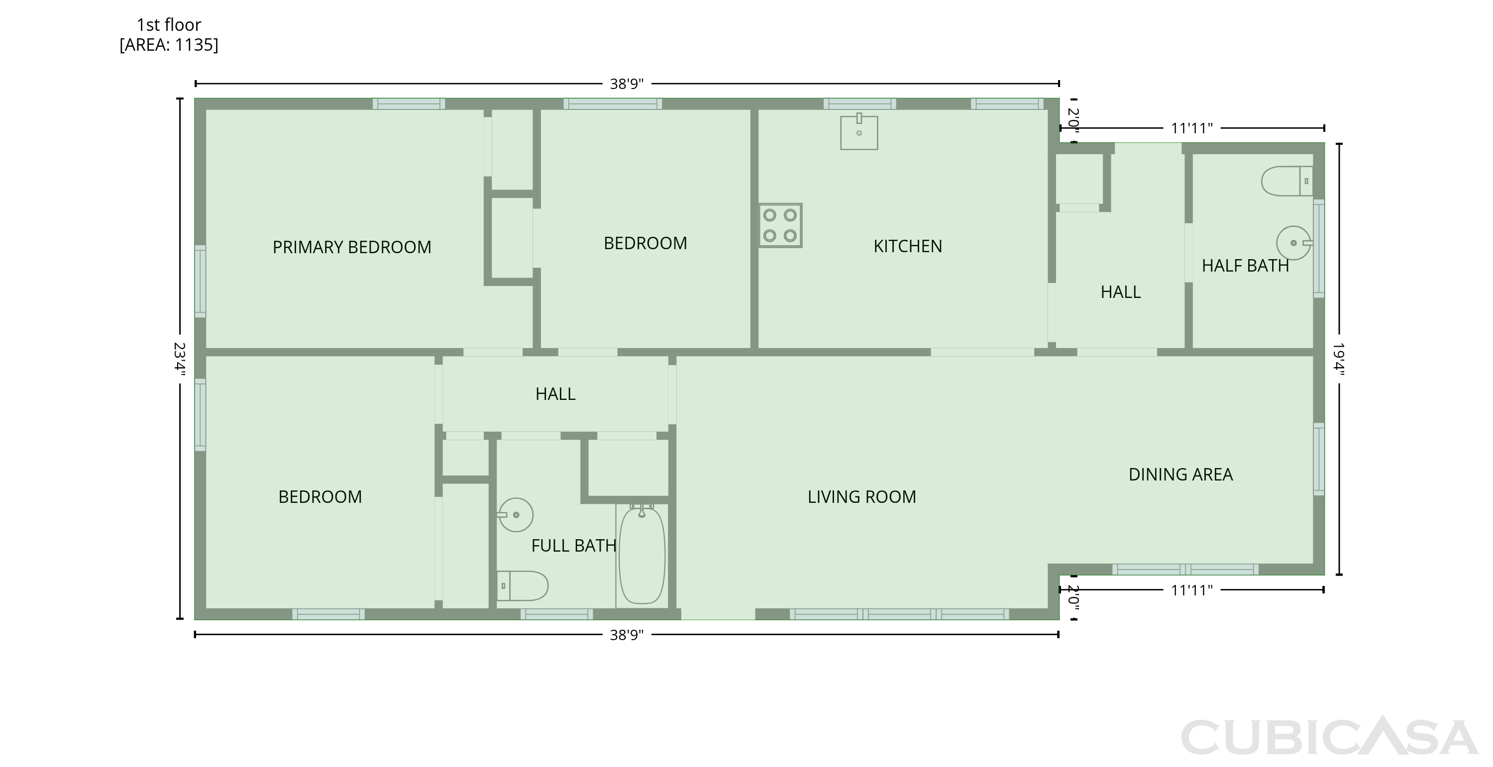 Main Floor of 1036 E Commerce St, Lewisburg, TN