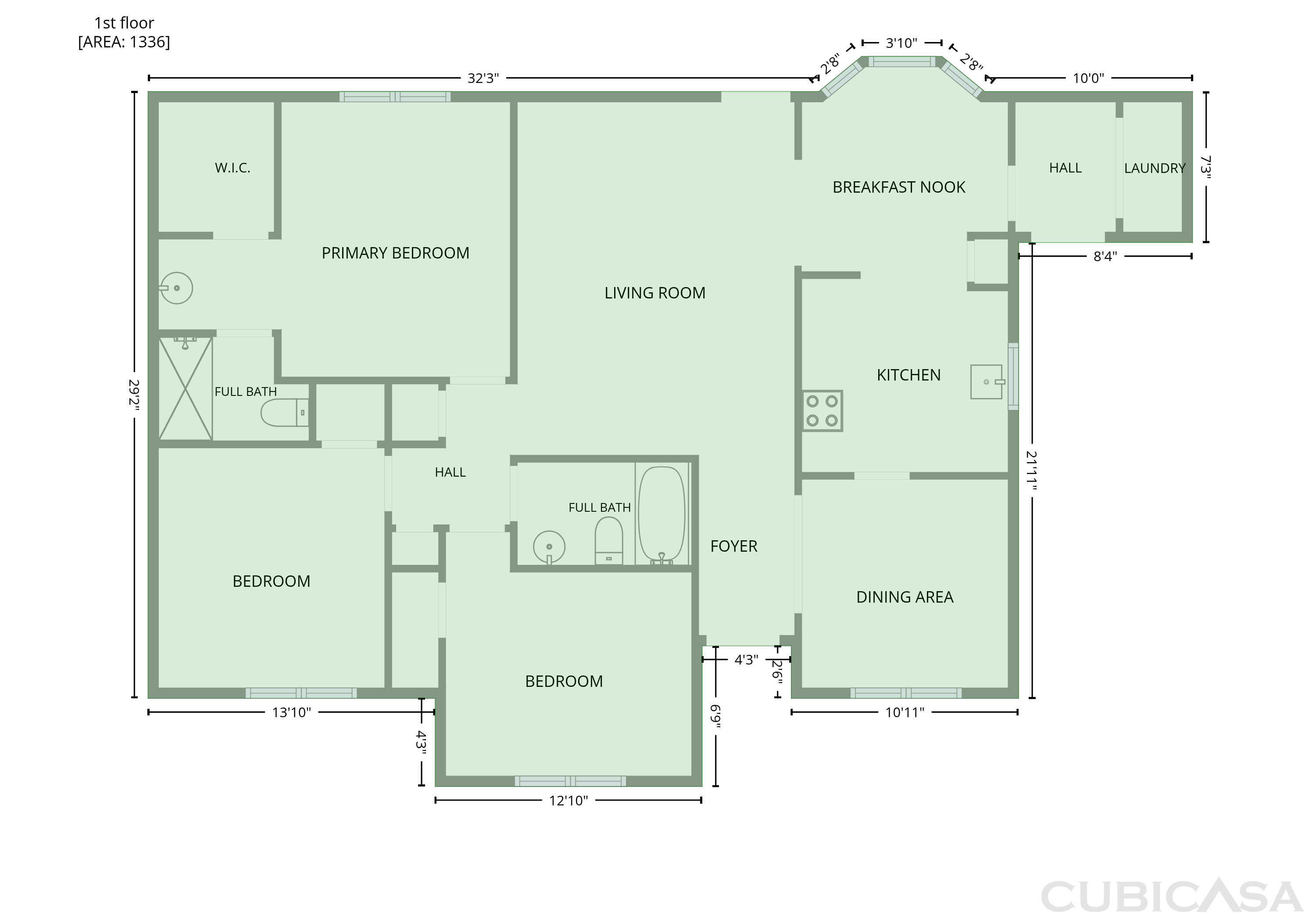 Main Floor of 105 Gentle Rio Ct, Garner, NC