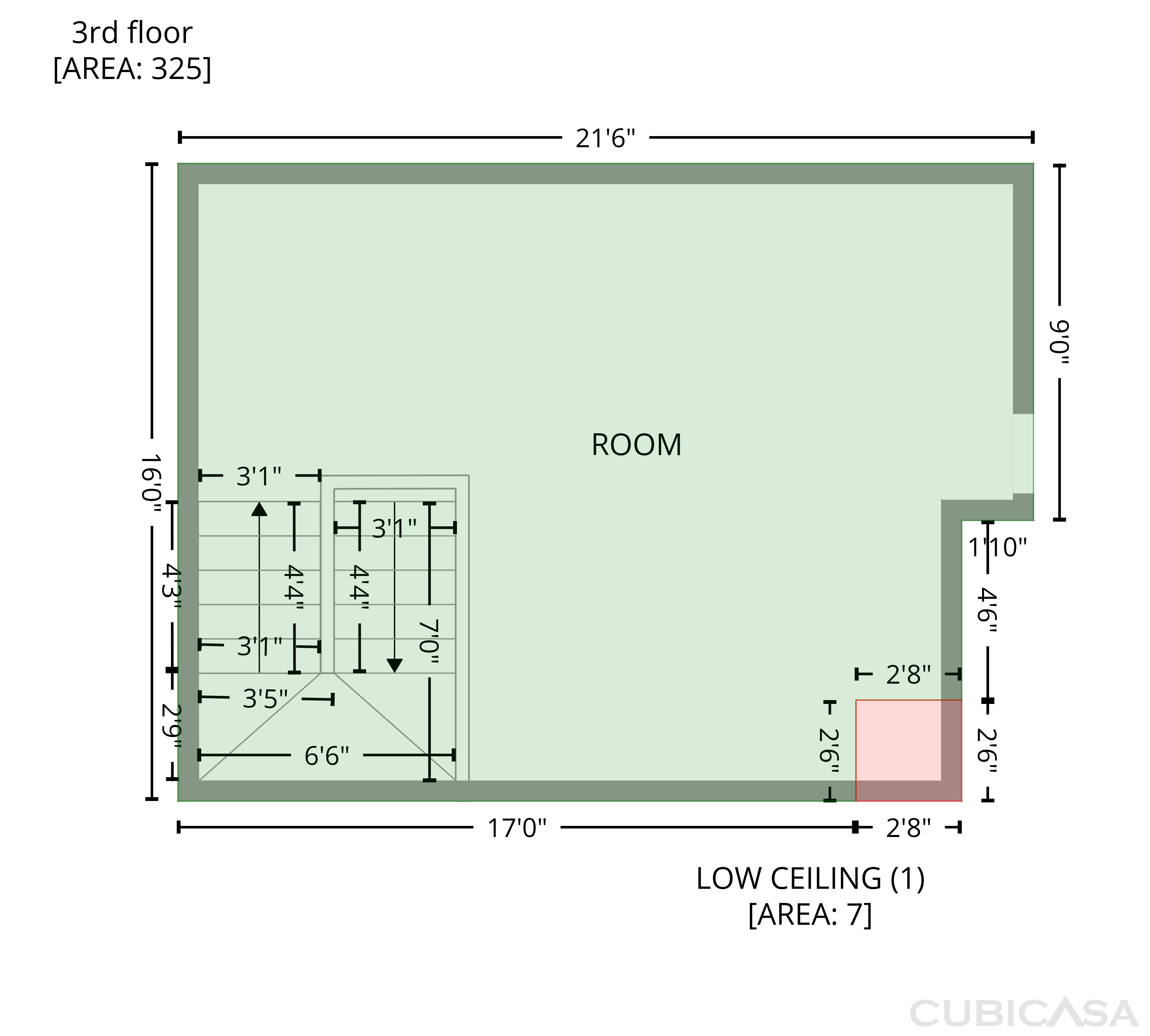 Third Floor of 3064 Imperial Oaks Dr, Raleigh, NC
