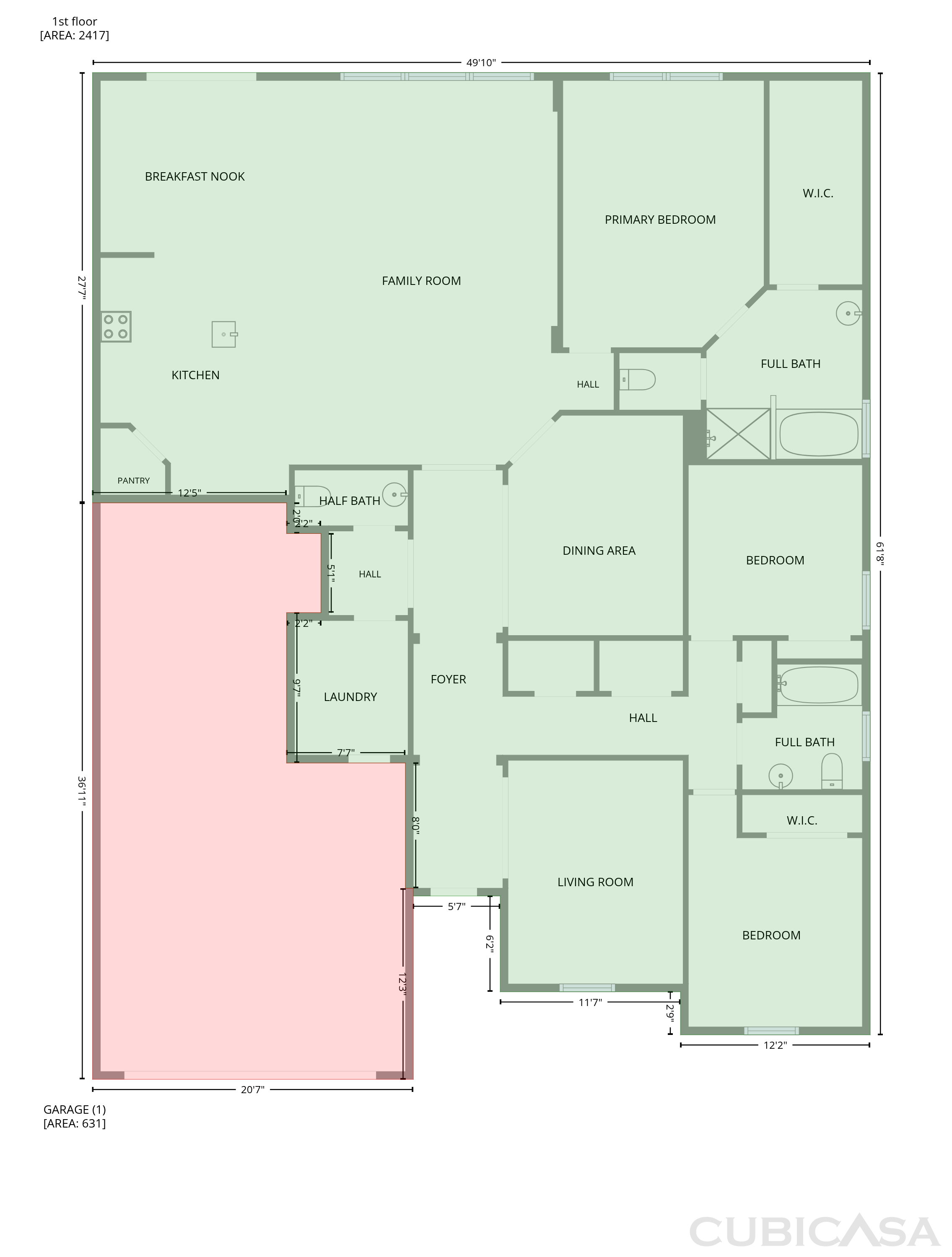 Main Floor of 669 Tundra Loop, Groveland, FL