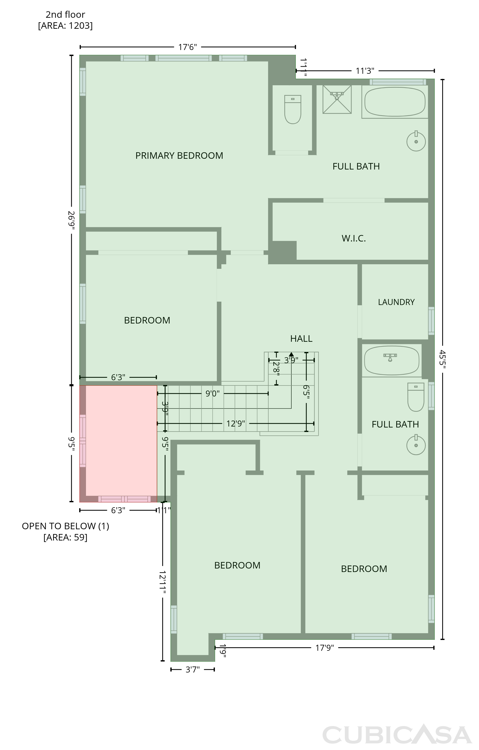 Second Floor of 6814 Corybus St, Chino, CA