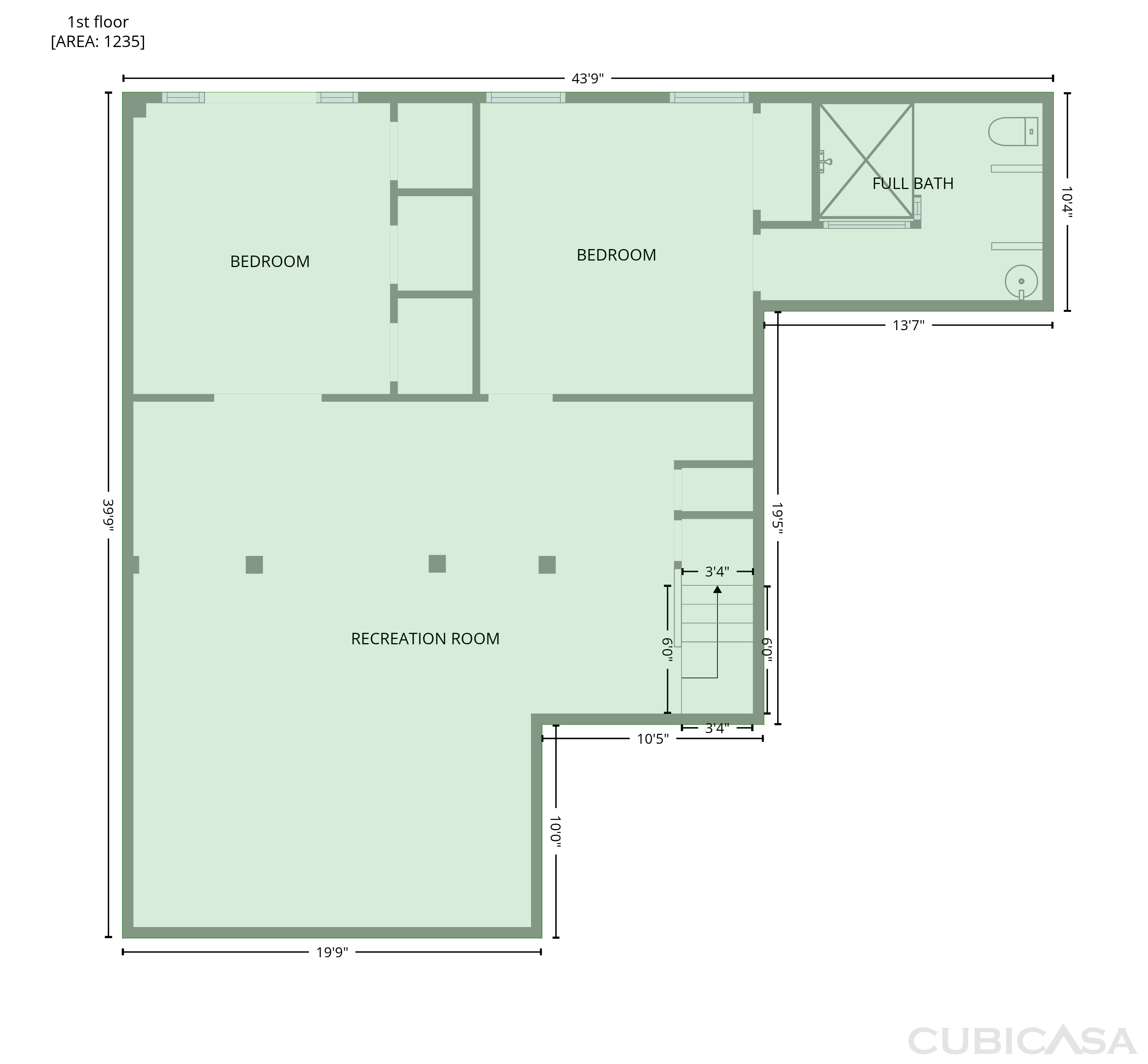 Main Floor of 984 Forest Pond Ct, Marietta, GA