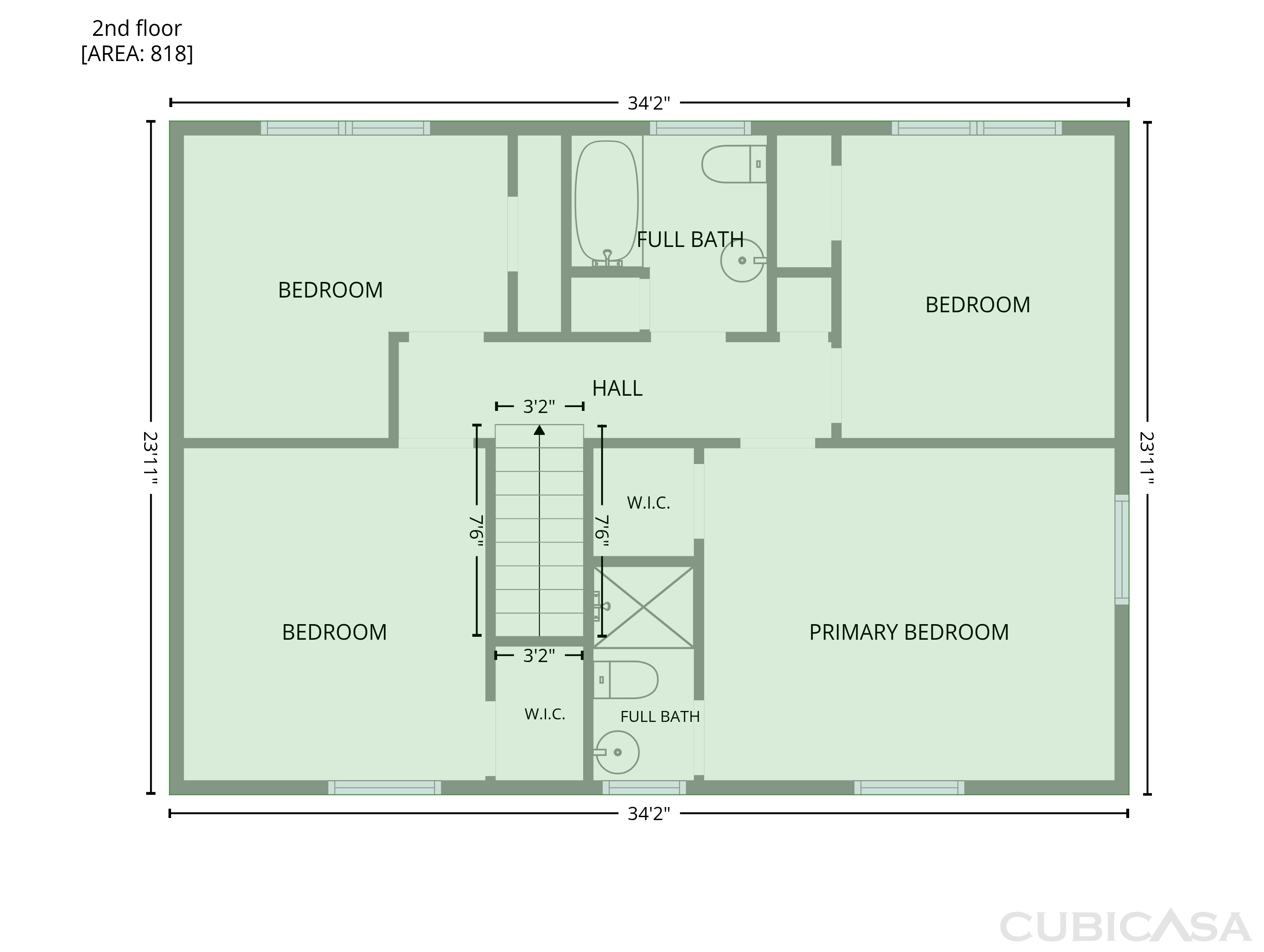 Second Floor of 714 Continental Dr, Lawrenceville, GA