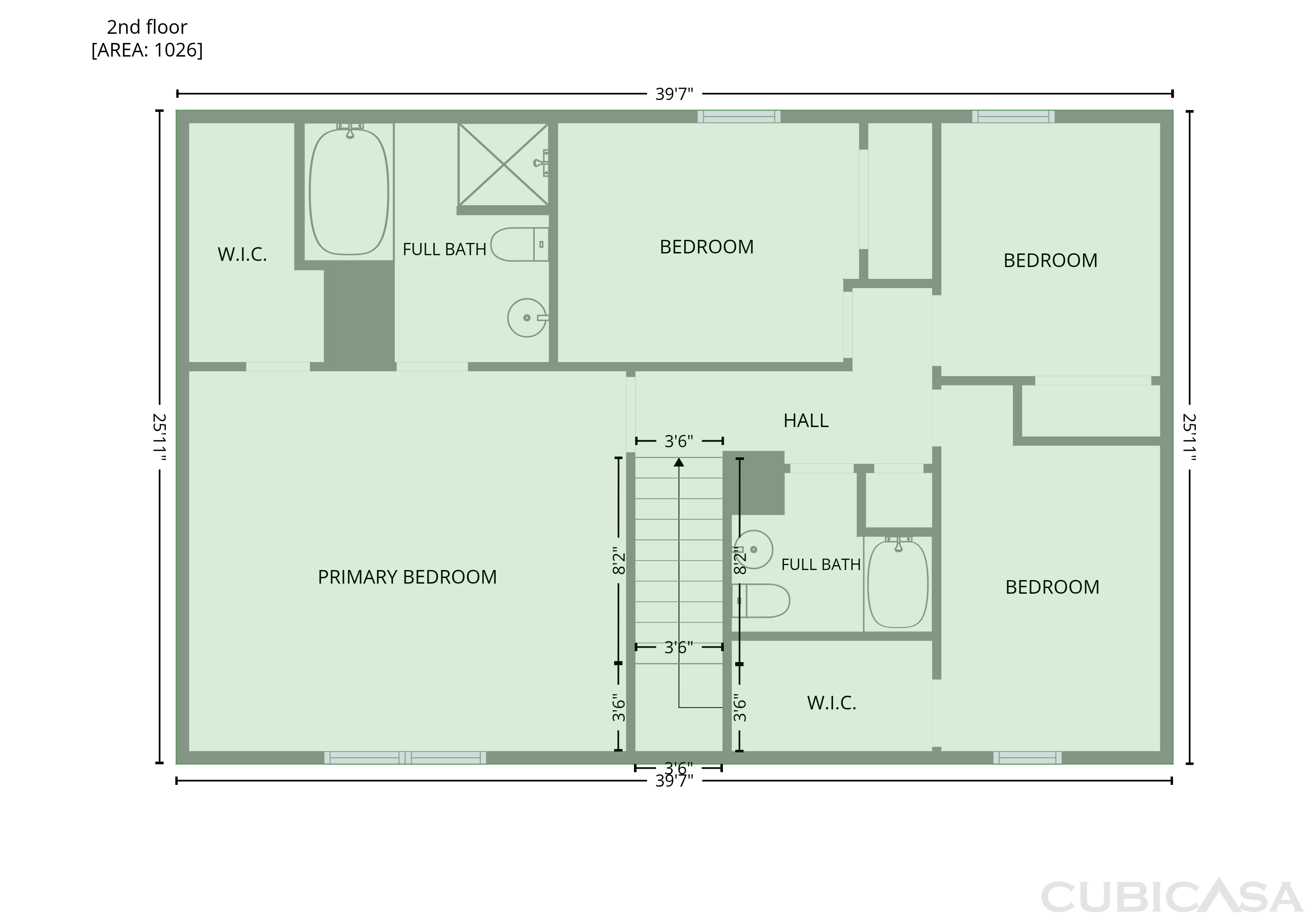 Second Floor of 208 Isaac Tharp St, Pataskala, OH