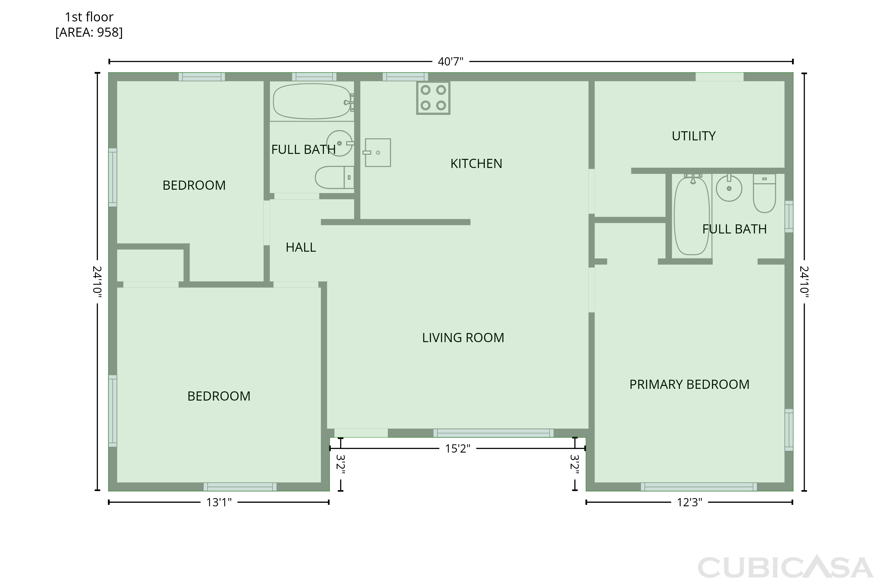 Main Floor of 459 Notre Dame Dr, Altamonte Springs, FL