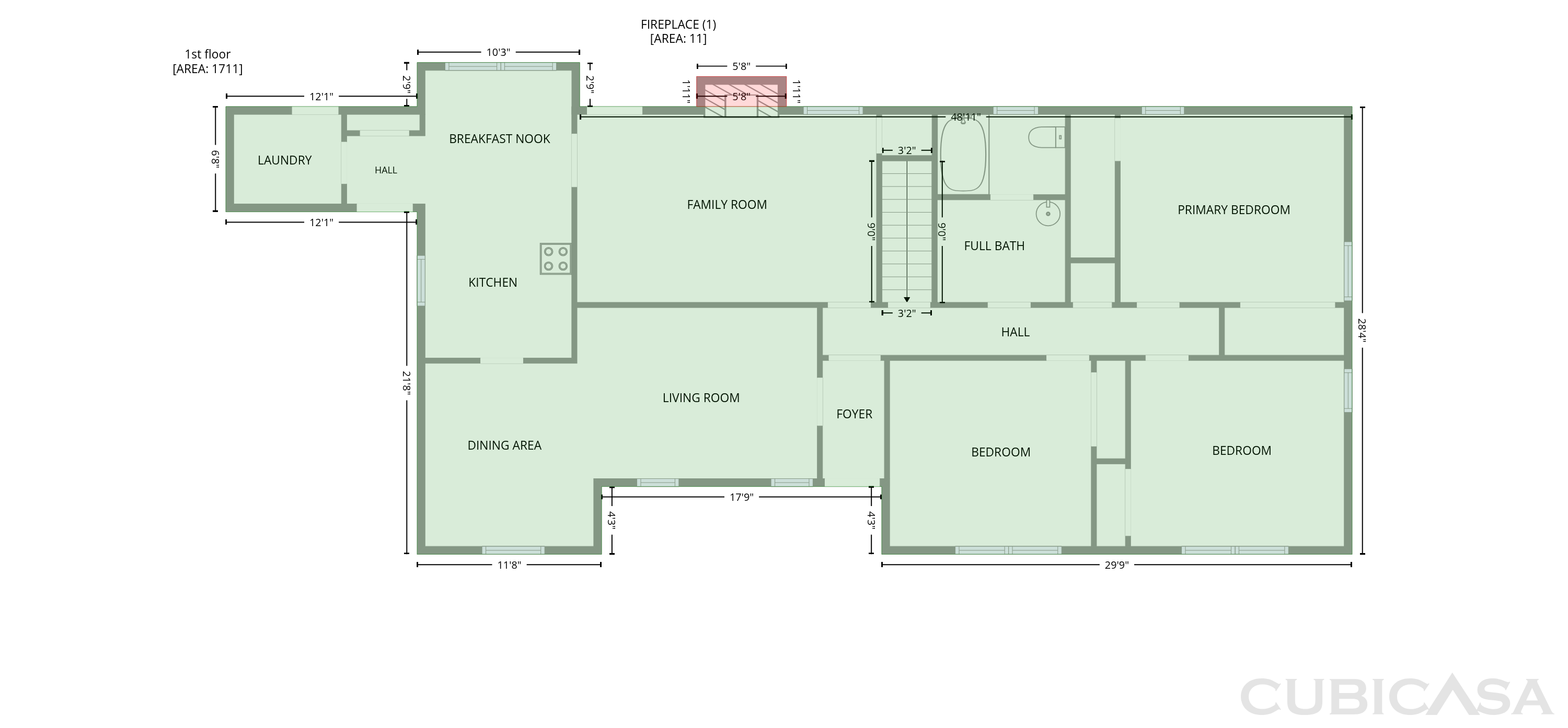 Second Floor of 3091 Beechwood Dr, Lithia Springs, GA