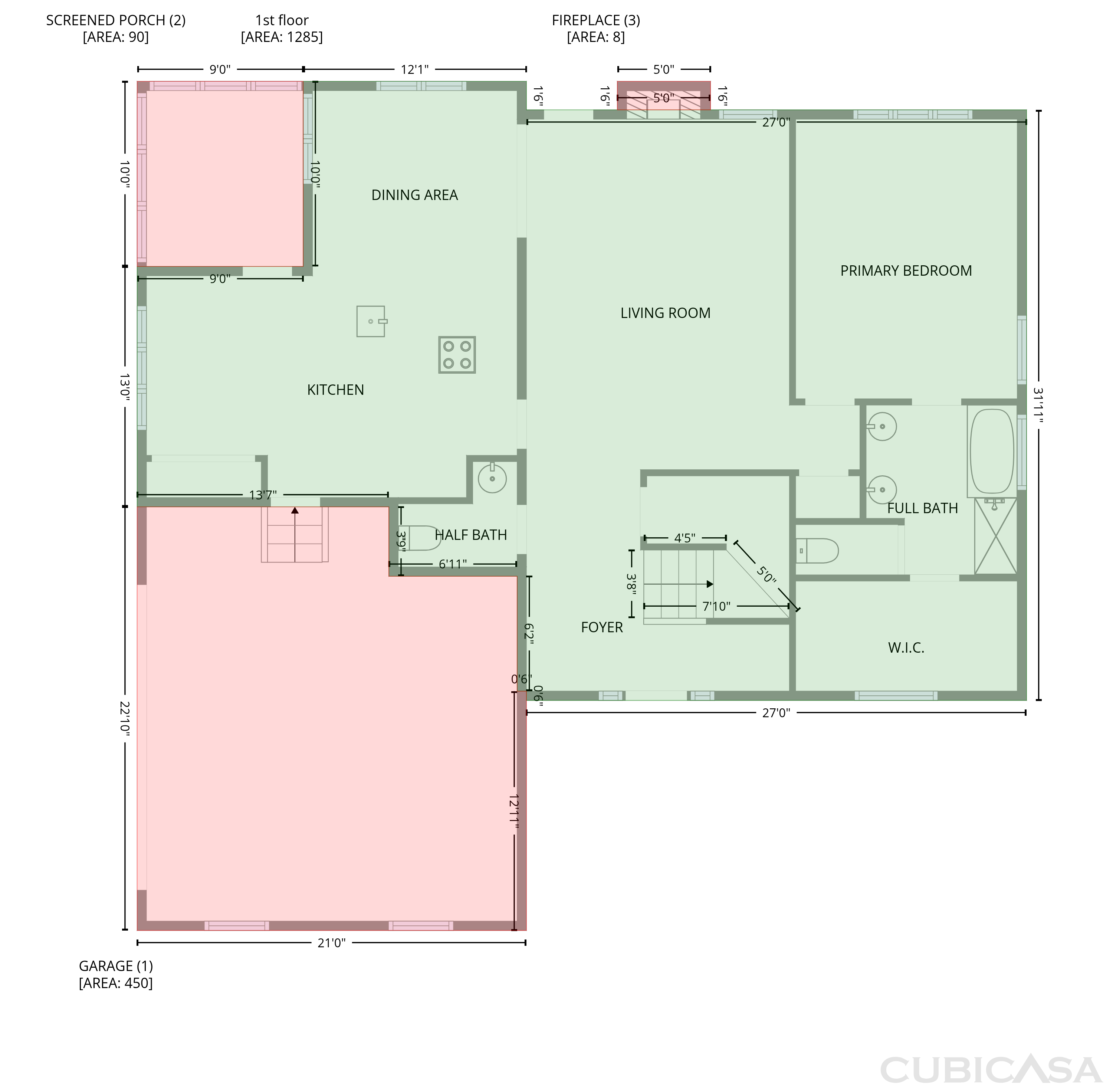 Main Floor of 123 King Richard Dr, Griffin, GA