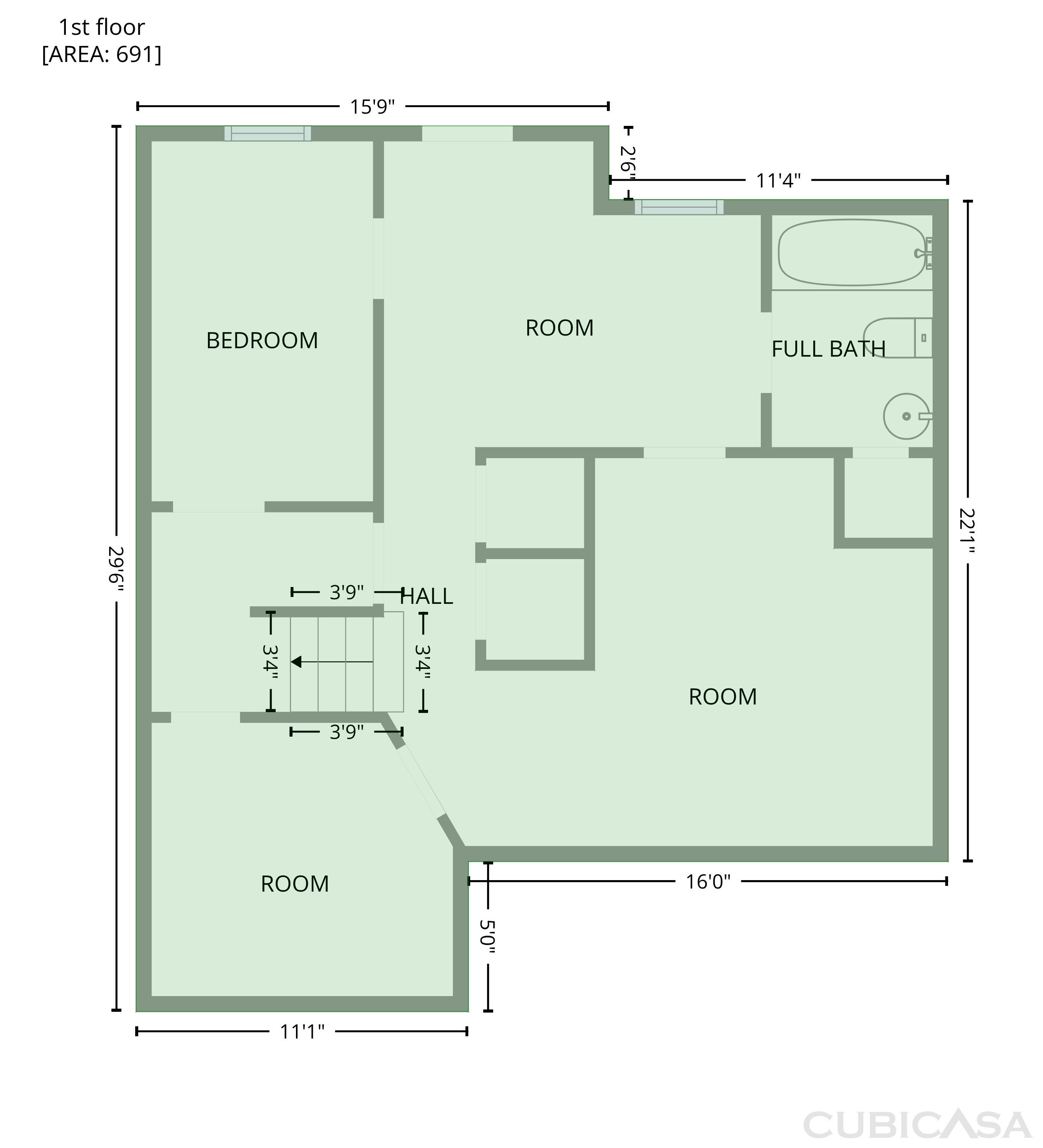 Main Floor of 975 Riverside Walk Xing, Sugar Hill, GA