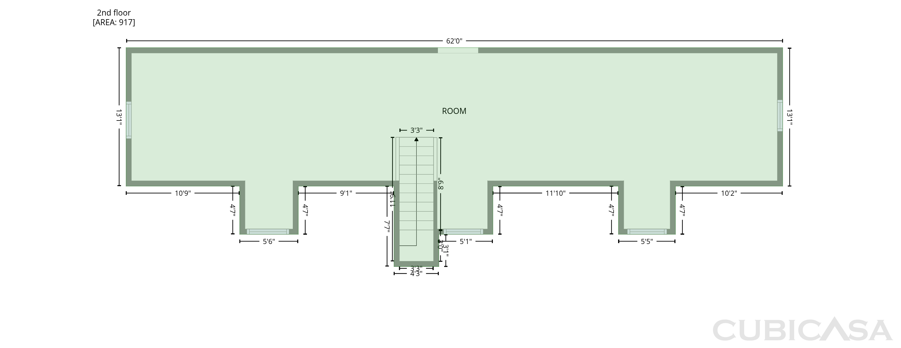 Second Floor of 8663 Dog Branch Rd, Mount Pleasant, TN
