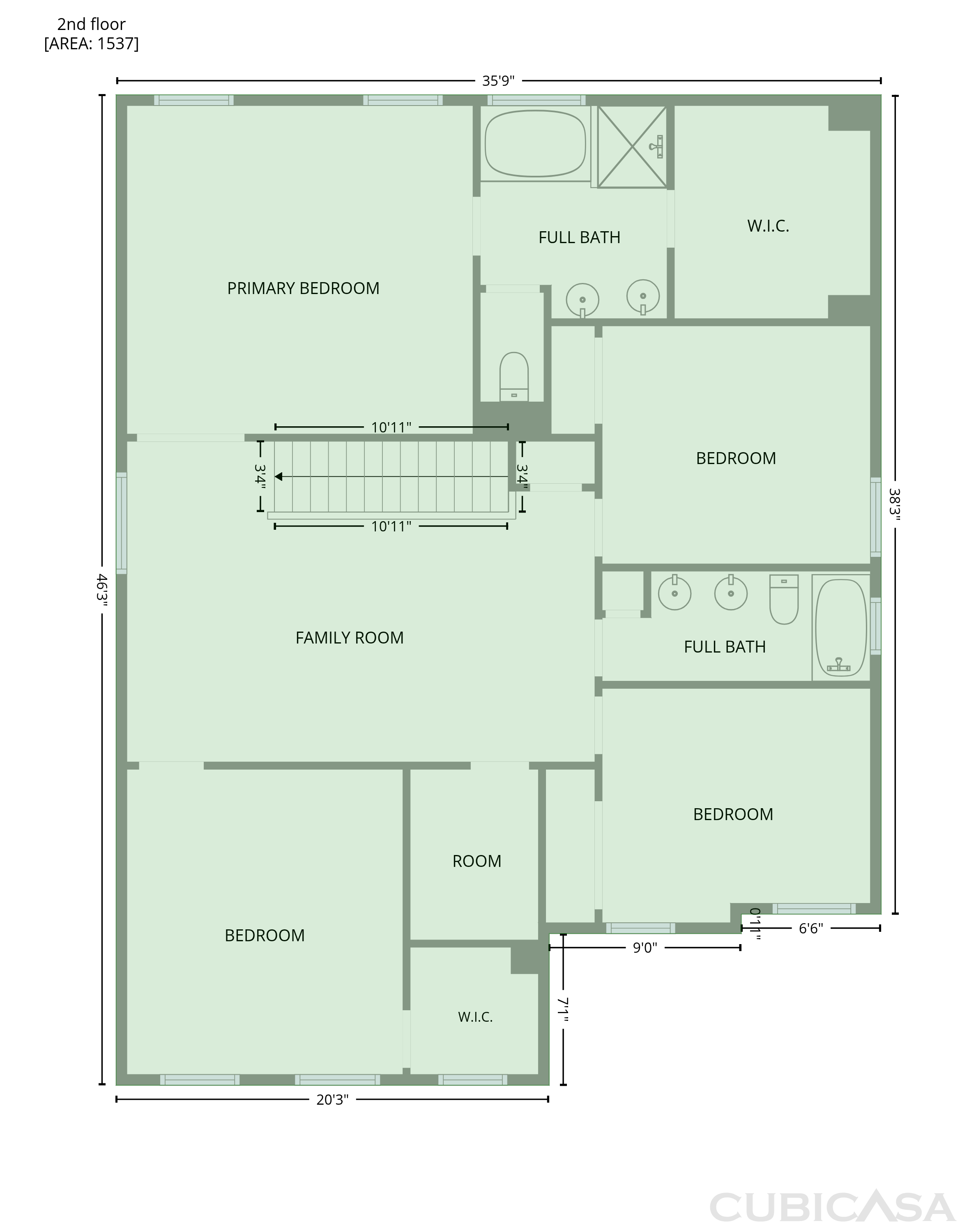 Upper level
