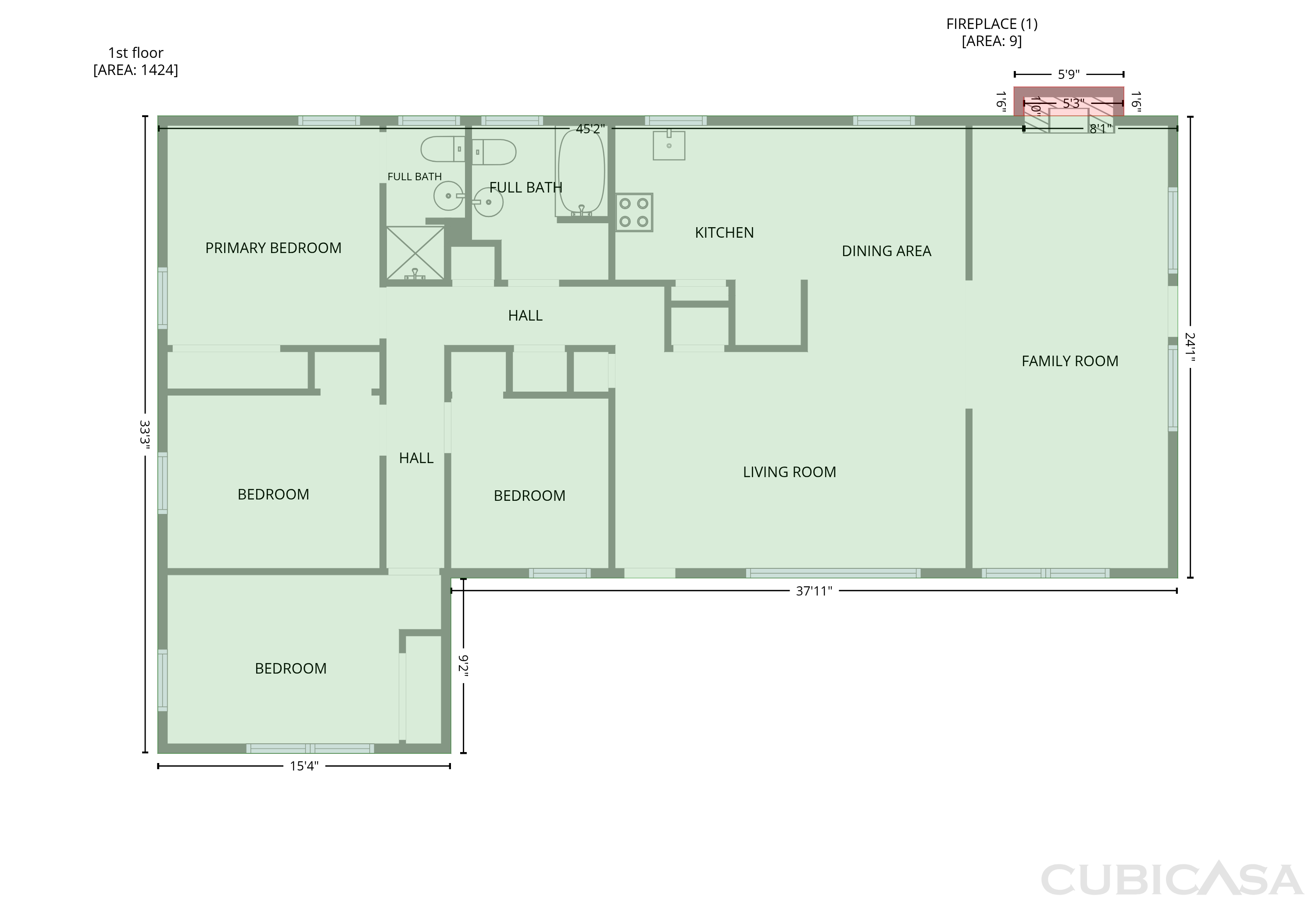 Main Floor of 11121 Herrick Ave, Kansas City, MO
